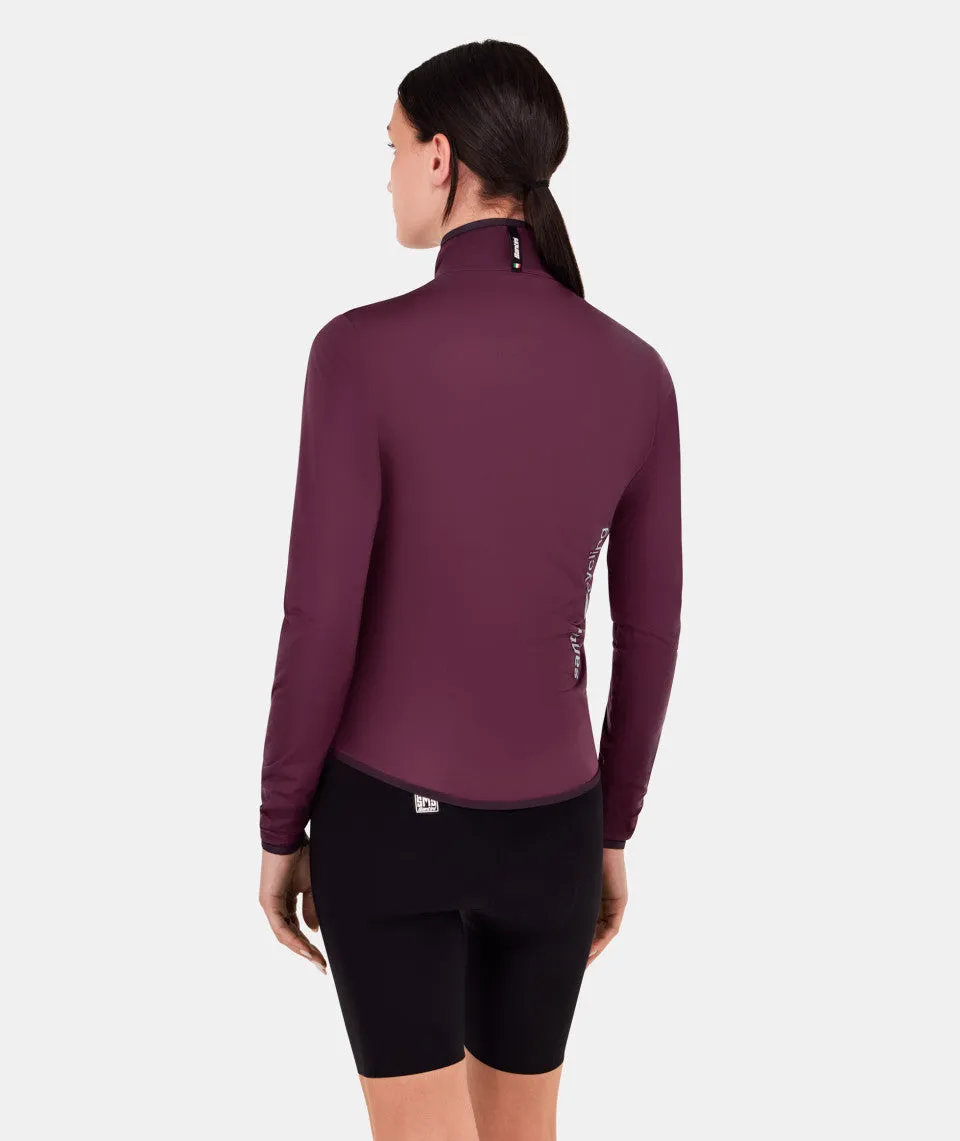 SANTINI Magic Packable Waterproof Jacket - Burgundy - Image 3