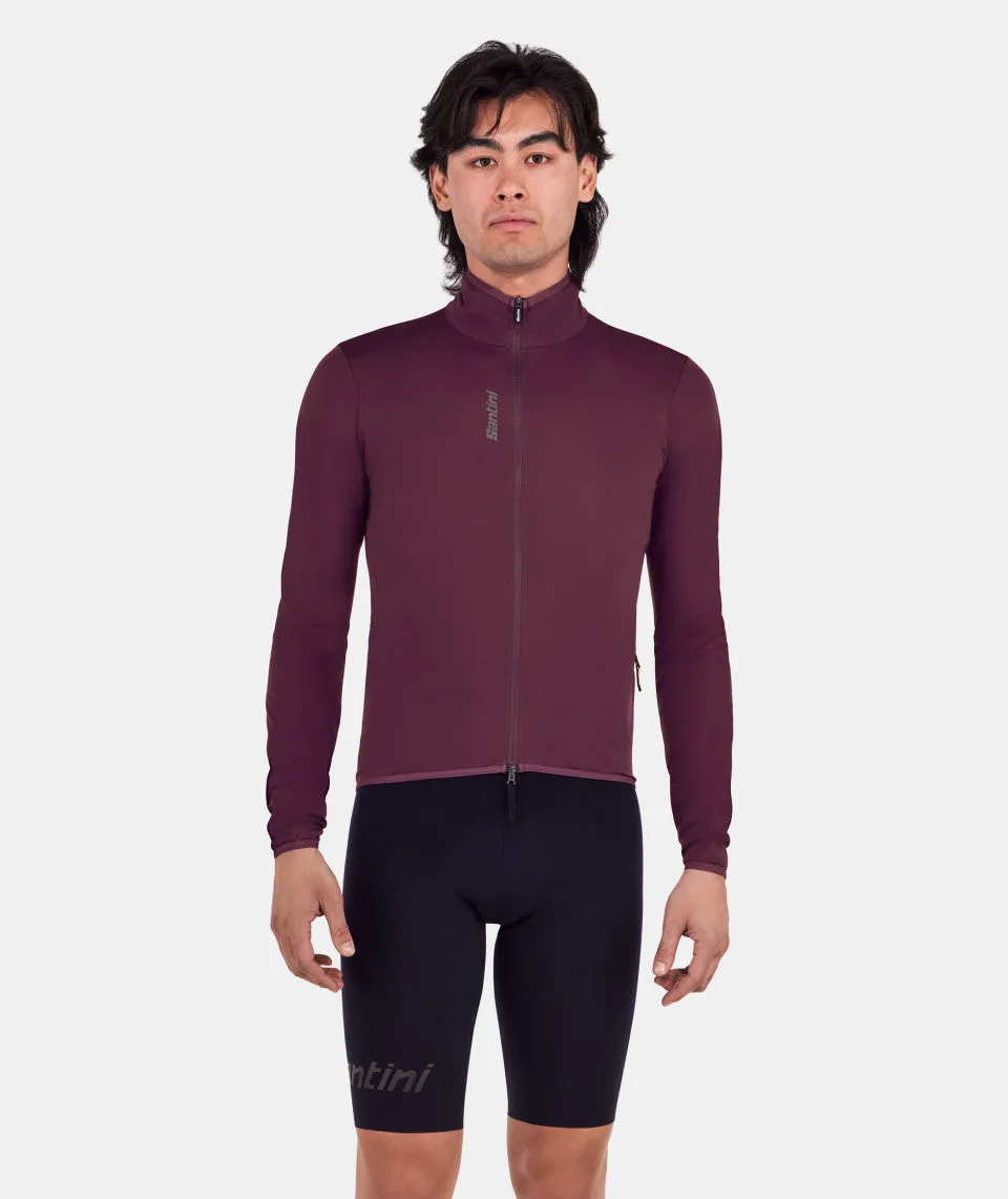 SANTINI Magic Packable Waterproof Jacket - Burgundy - Image 4