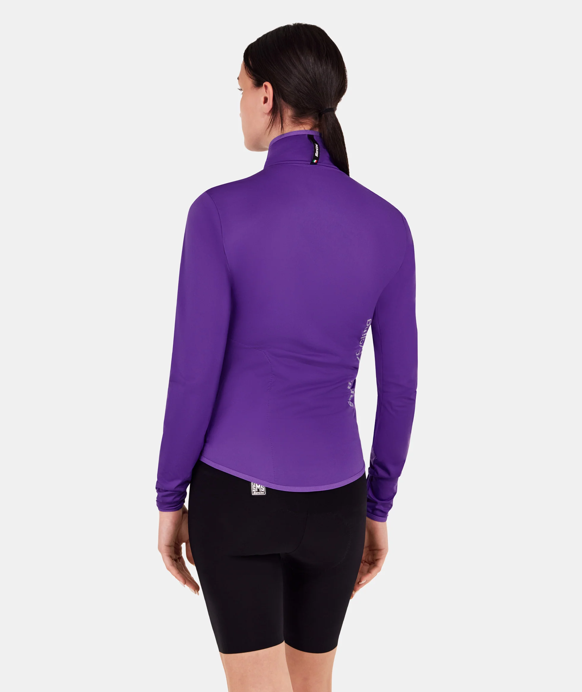 SANTINI Magic Packable Unisex Waterproof Jacket - Violet - Image 4