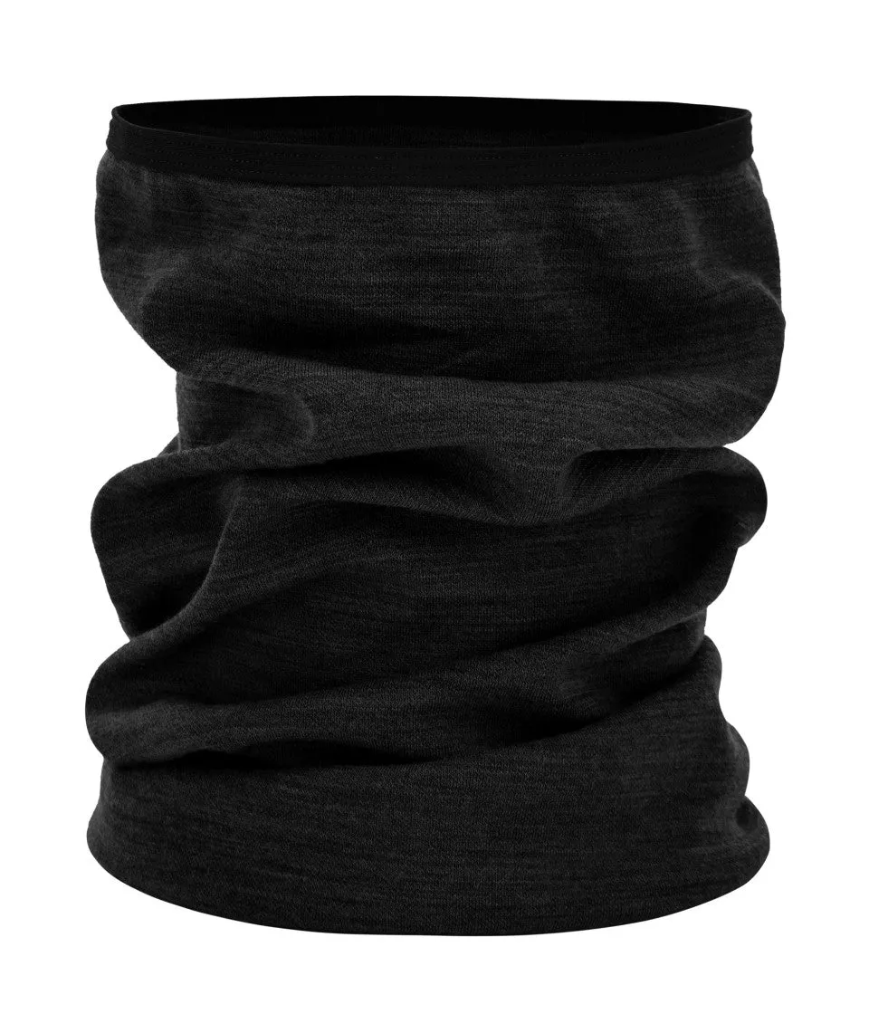 SANTINI Merino Neck Warmer - Black - Image 2
