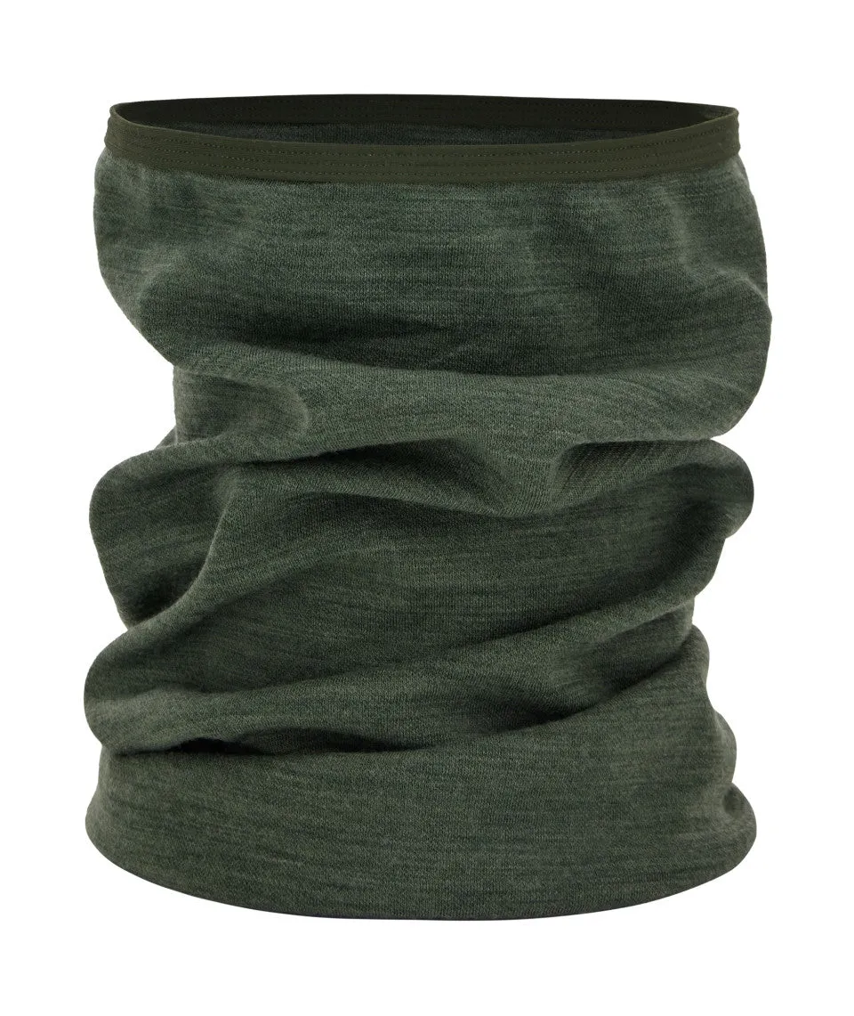SANTINI Merino Neck Warmer - Military Green - Image 2