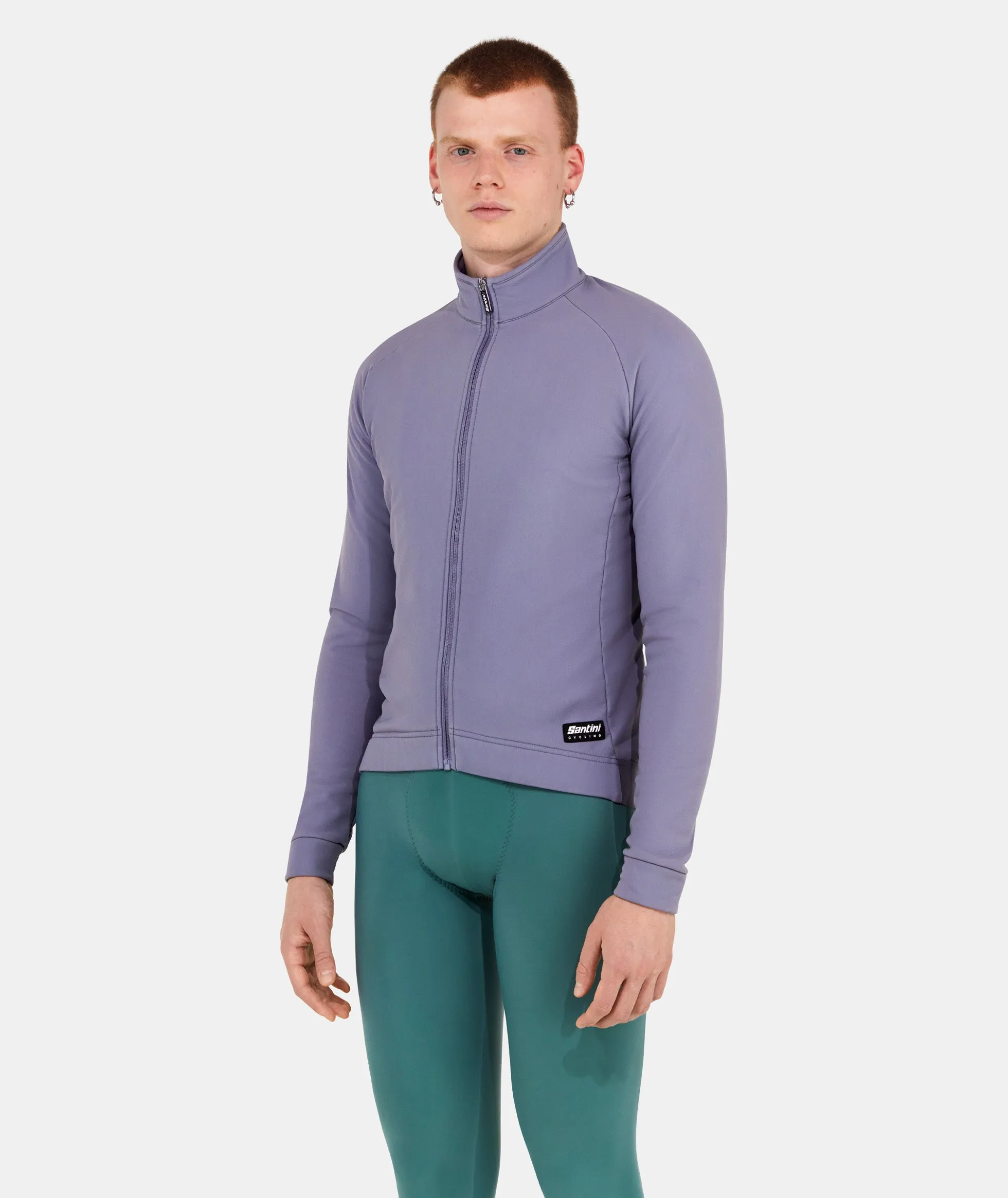 SANTINI Ready to Ride Winter Jacket - Powder Blue - Image 3