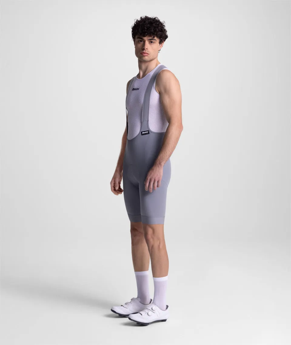 SANTINI Ready To Ride Bib Short - Asfal To Grey - Image 4