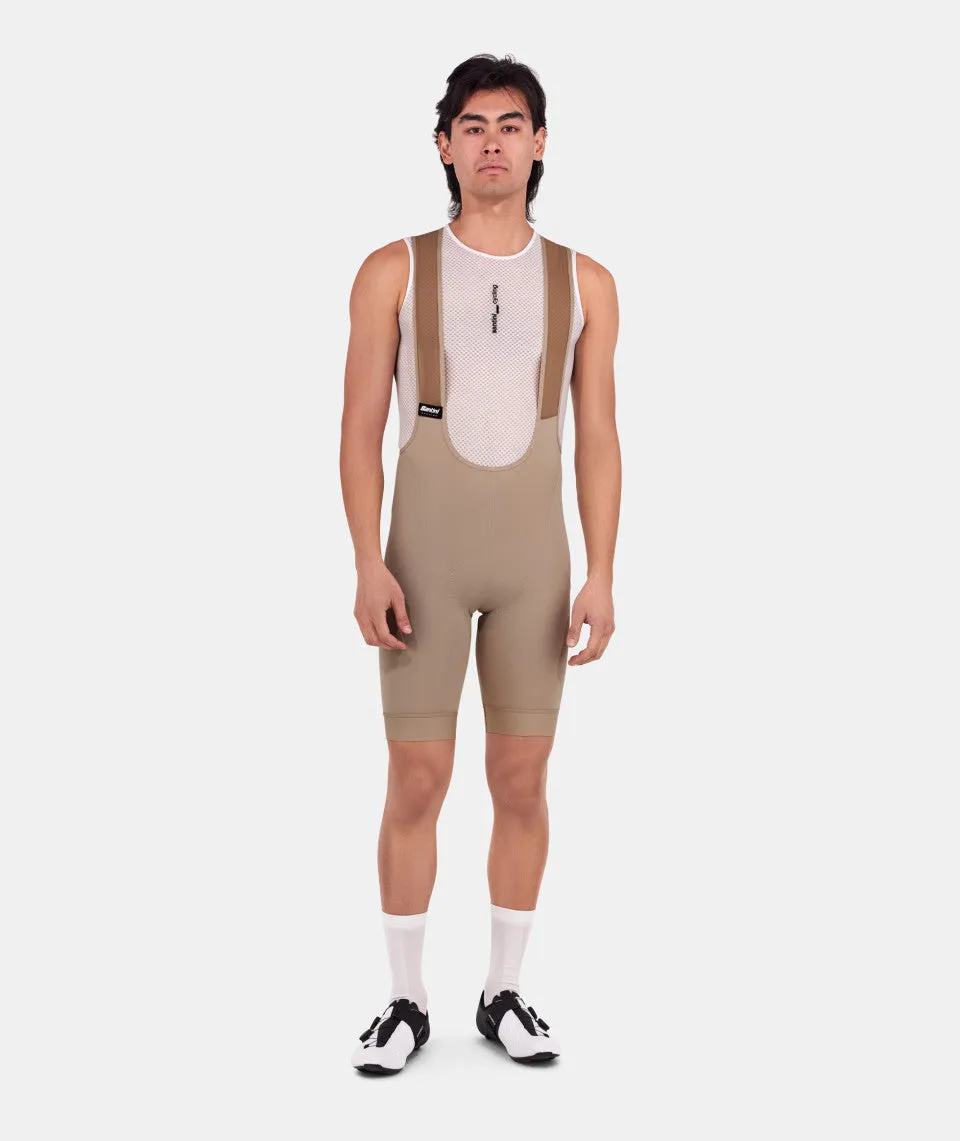 SANTINI Ready To Ride Bib Shorts - Cappuccino - Image 2