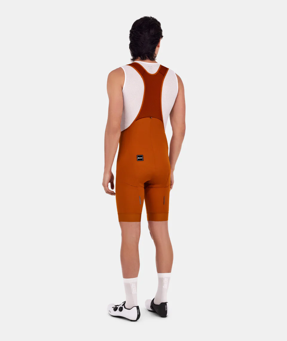 SANTINI Ready To Ride  Bib Shorts - Rust - Image 2
