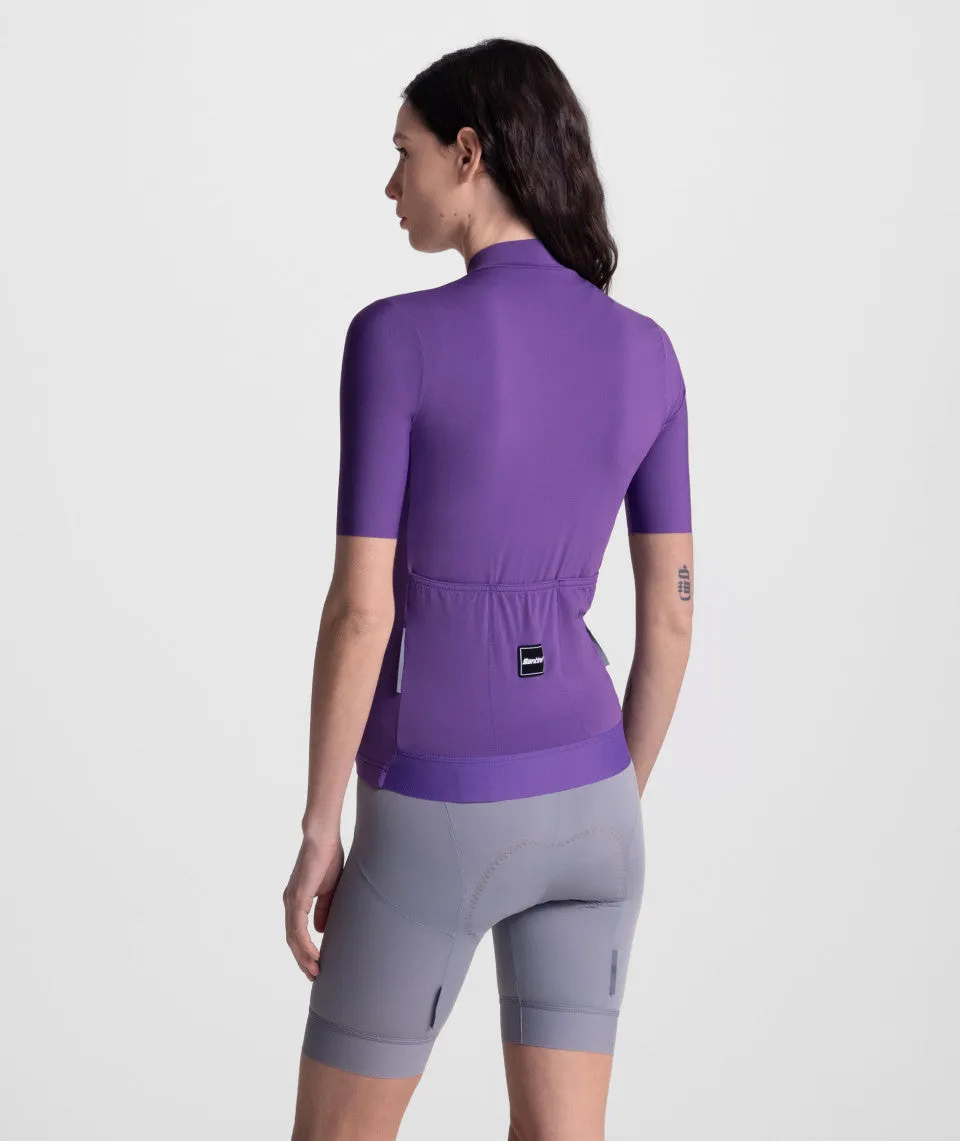 SANTINI Ready To Ride Unisex Jersey - Aubergine - Image 3