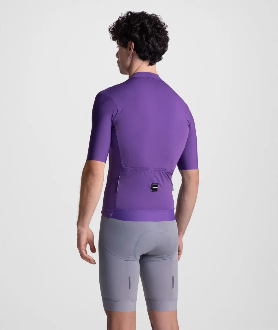 SANTINI Ready To Ride Unisex Jersey - Aubergine - Image 5