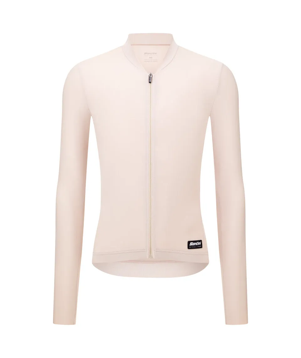 SANTINI Ready To Ride Unisex Long Sleeve Jersey - Cappuccino - Image 2