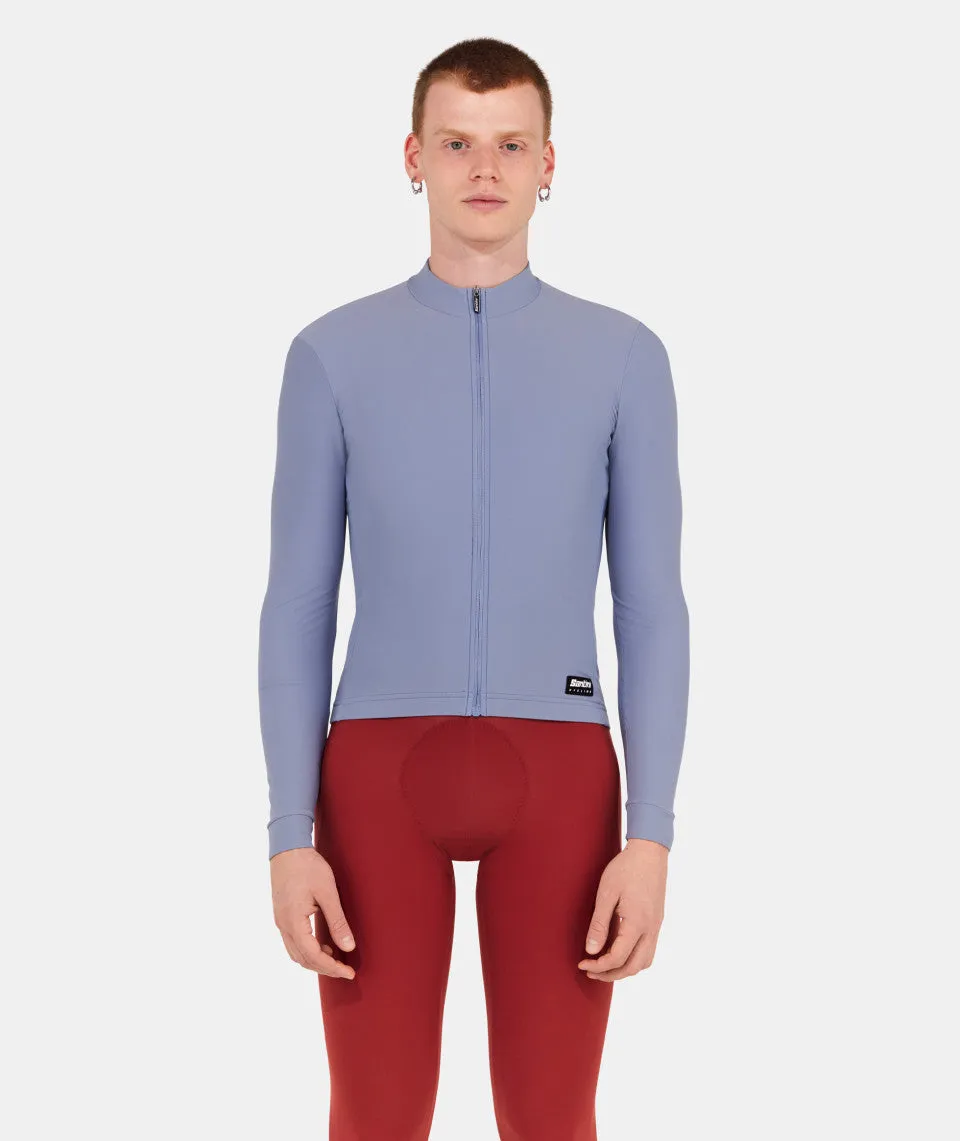 SANTINI Ready To Ride Unisex Long Sleeve Jersey - Light Blue - Image 2