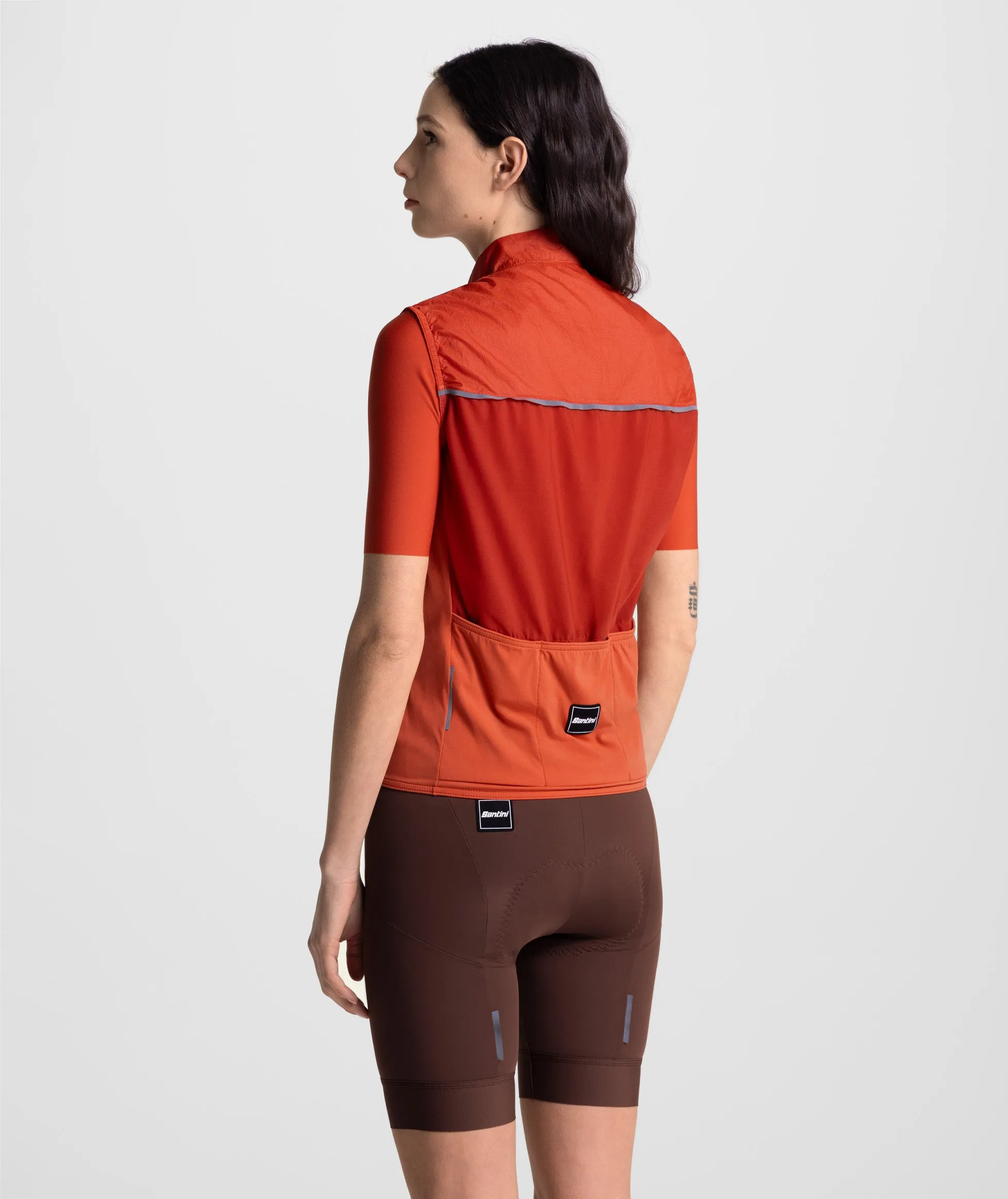 SANTINI READY TO RIDE WINDPROOF VEST UNISEX - AR - Image 3