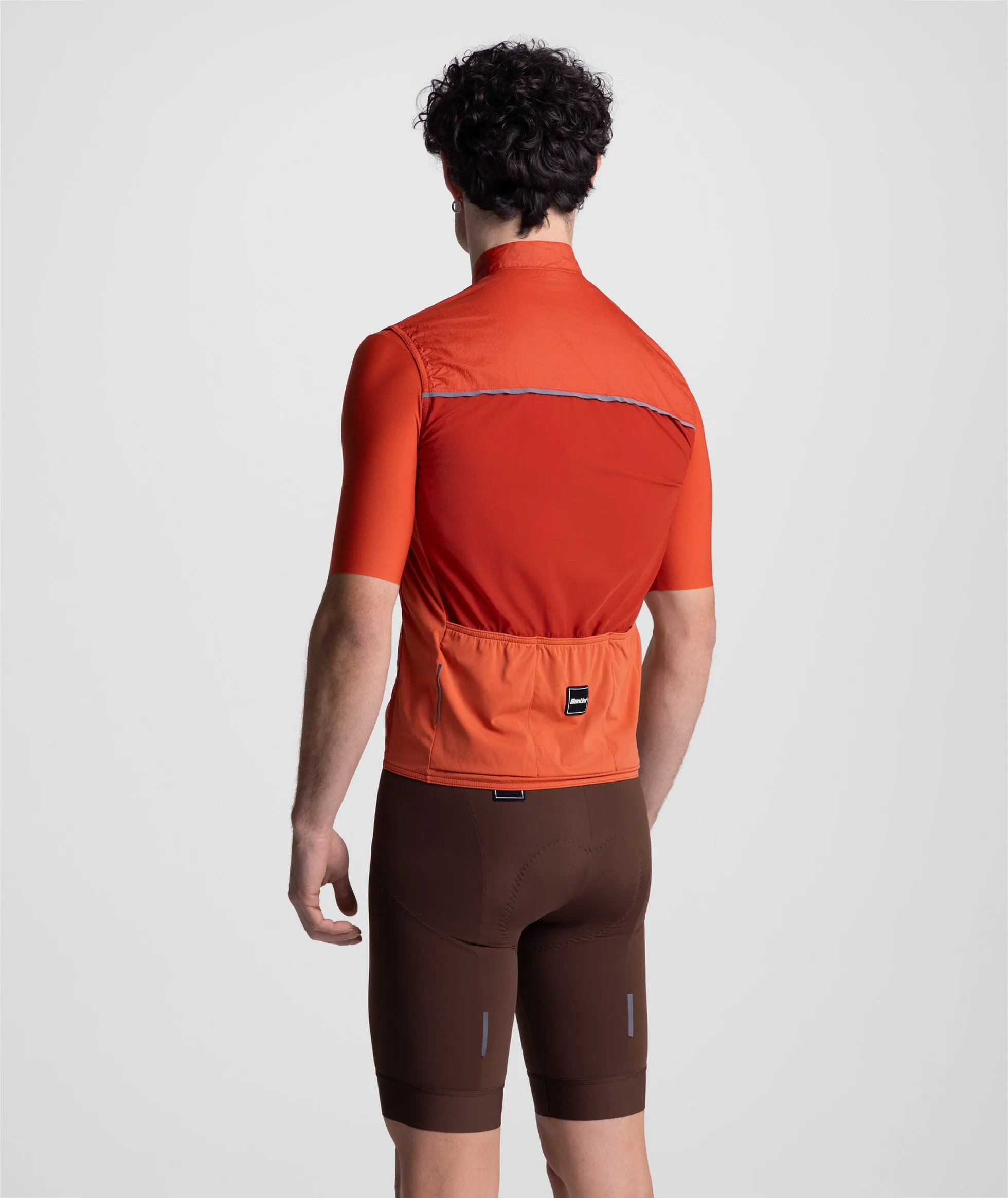 SANTINI READY TO RIDE WINDPROOF VEST UNISEX - AR - Image 5