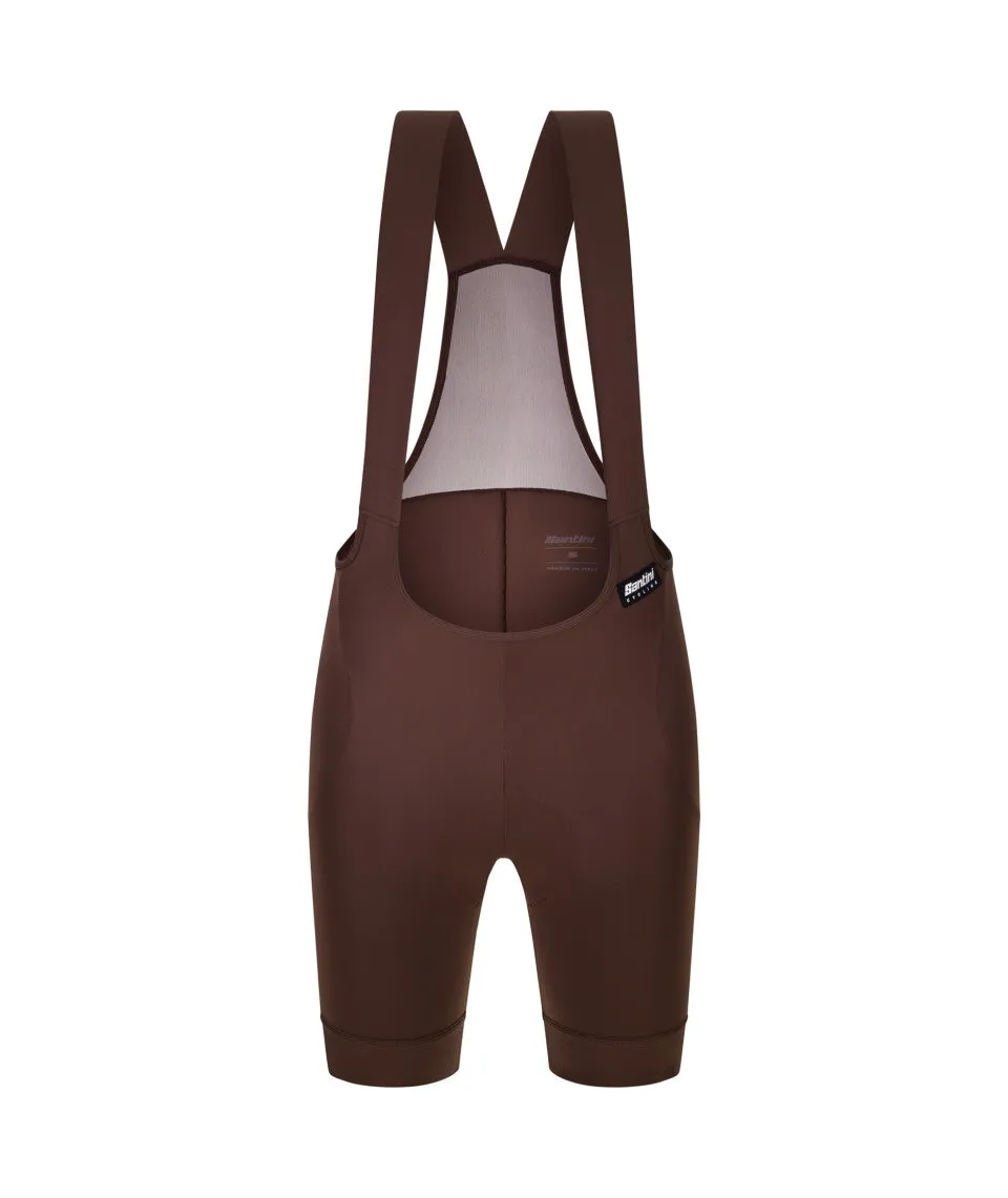 SANTINI Ready To Ride Women Bib Short - Chocolate - Image 3