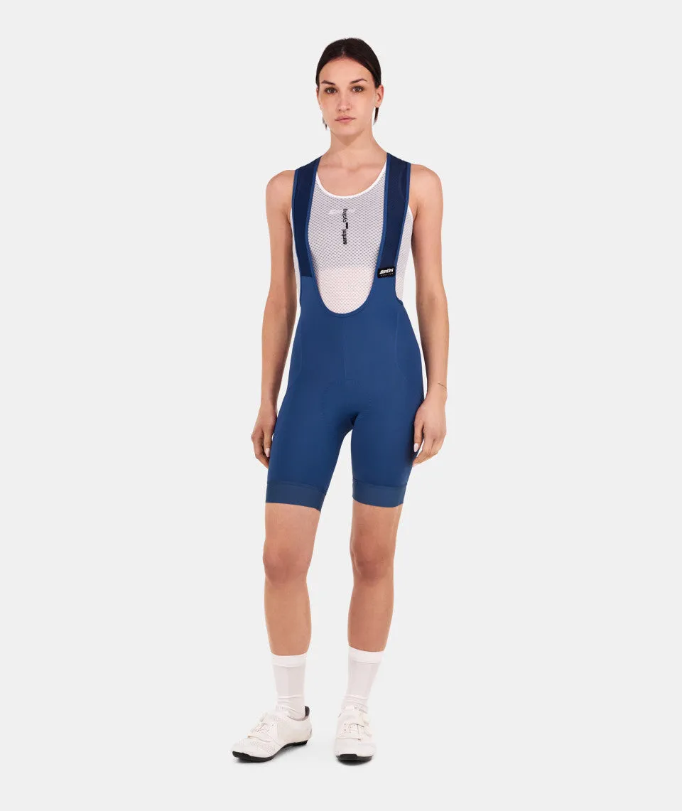 SANTINI Ready To Ride Women Bib Shorts - Bluette - Image 2
