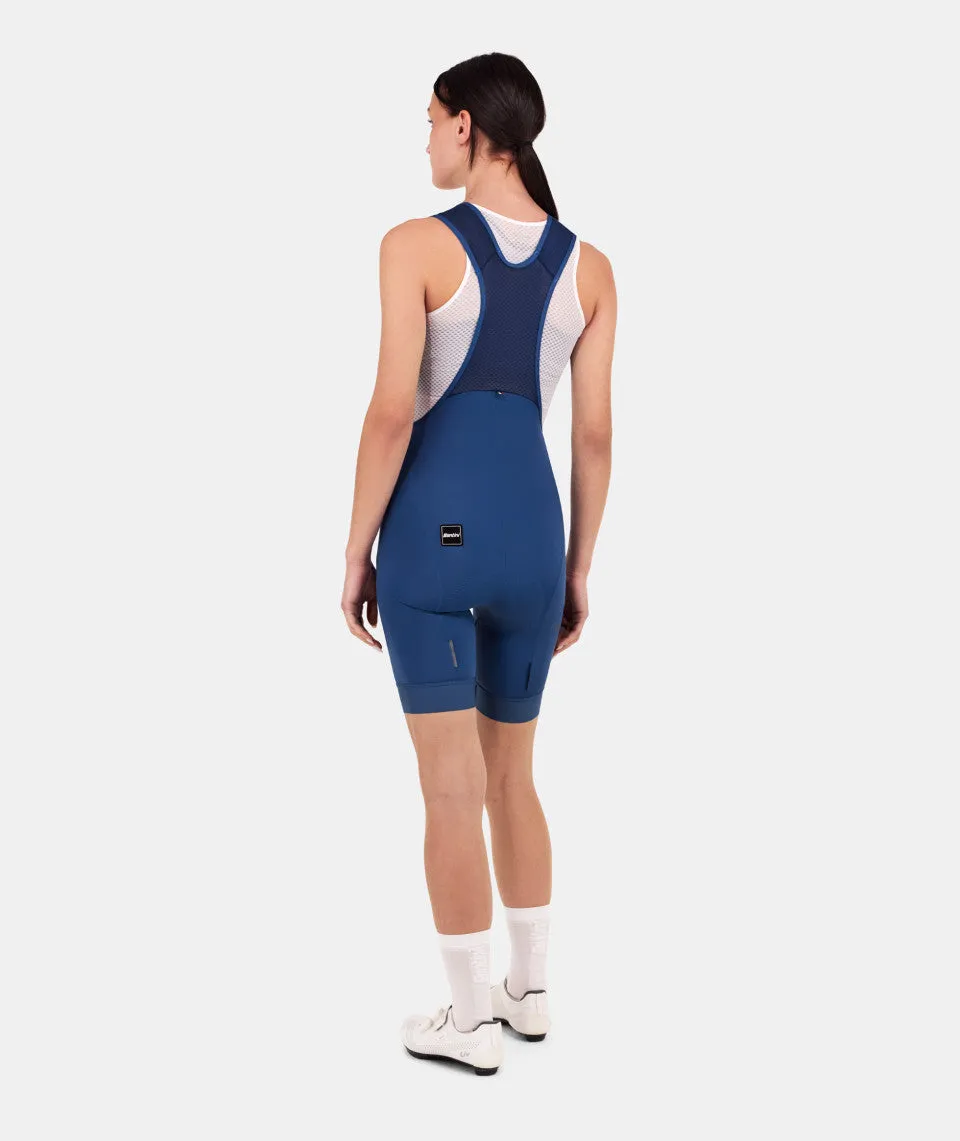 SANTINI Ready To Ride Women Bib Shorts - Bluette - Image 3