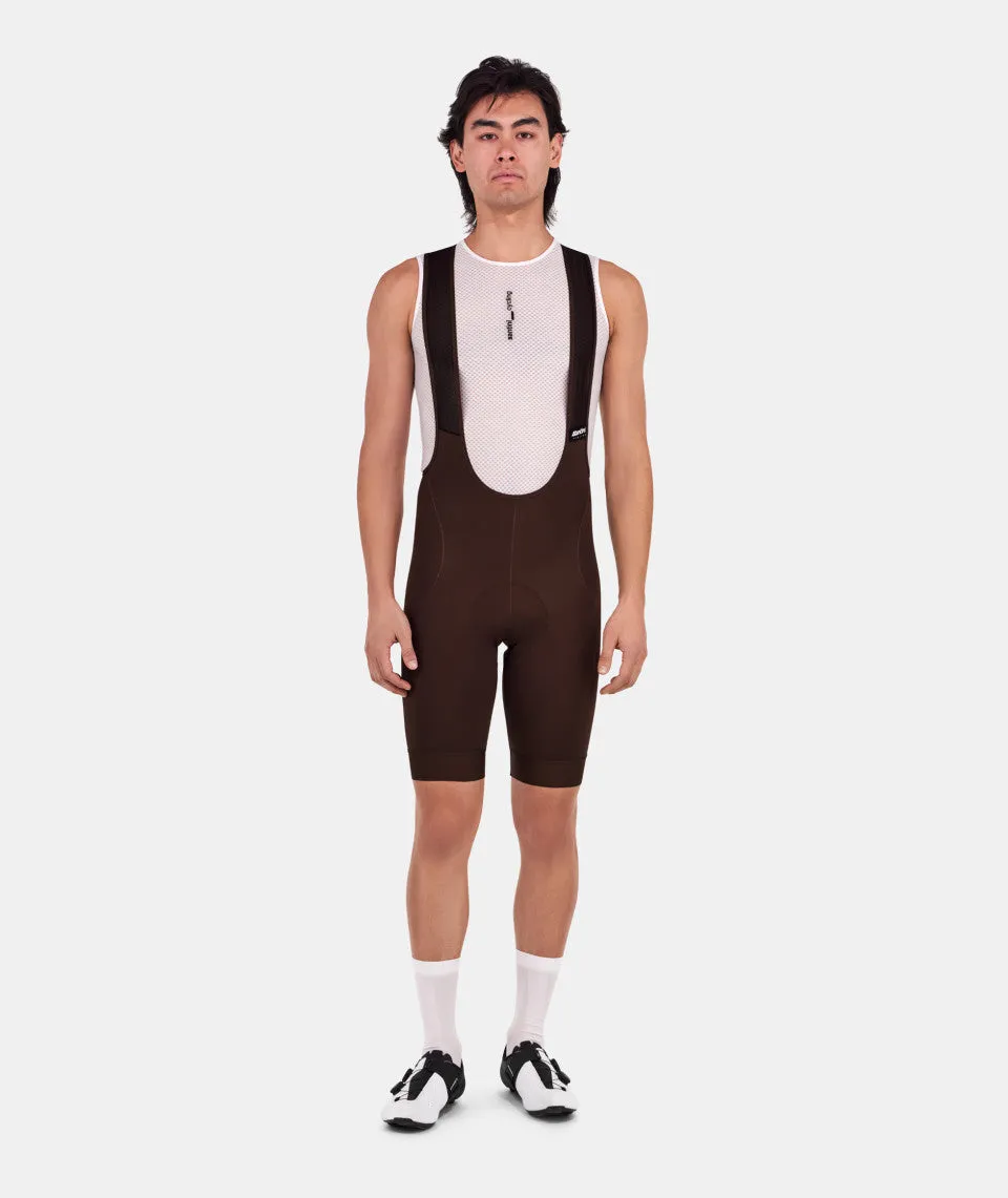SANTINI Ready To Ride Bib Shorts - Chocolate - Image 2