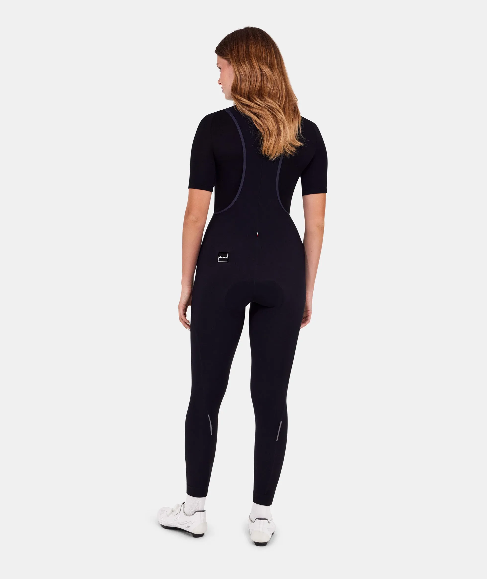 SANTINI Ready To Ride Women Bib Tights - Black - Image 3