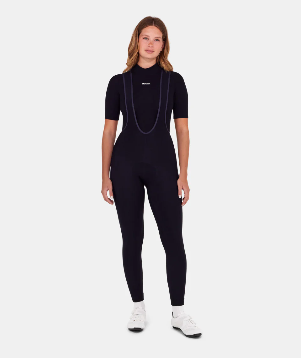 SANTINI Ready To Ride Women Bib Tights - Black - Image 4