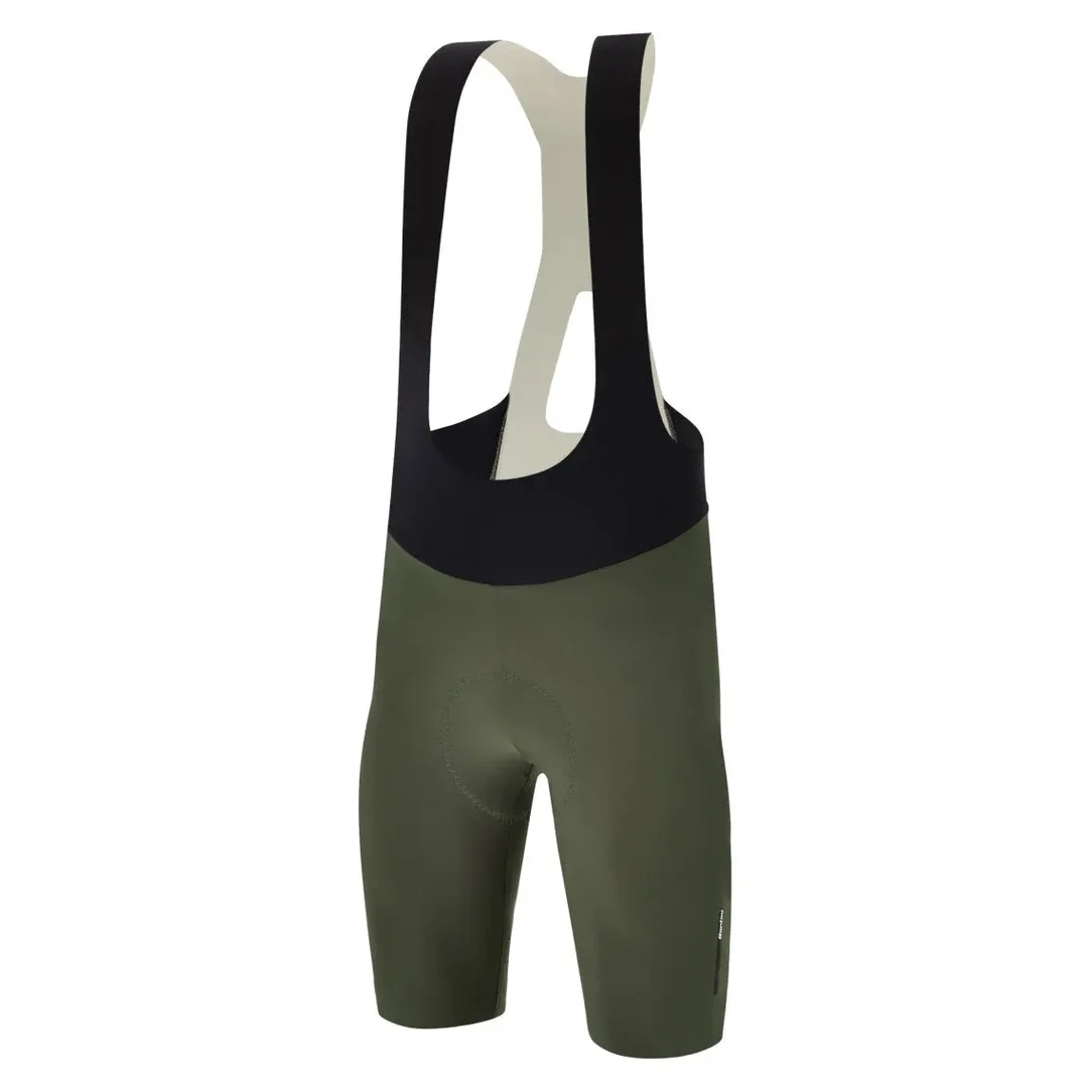 SANTINI Redux Speed Bib Shorts - Military Green - Image 2