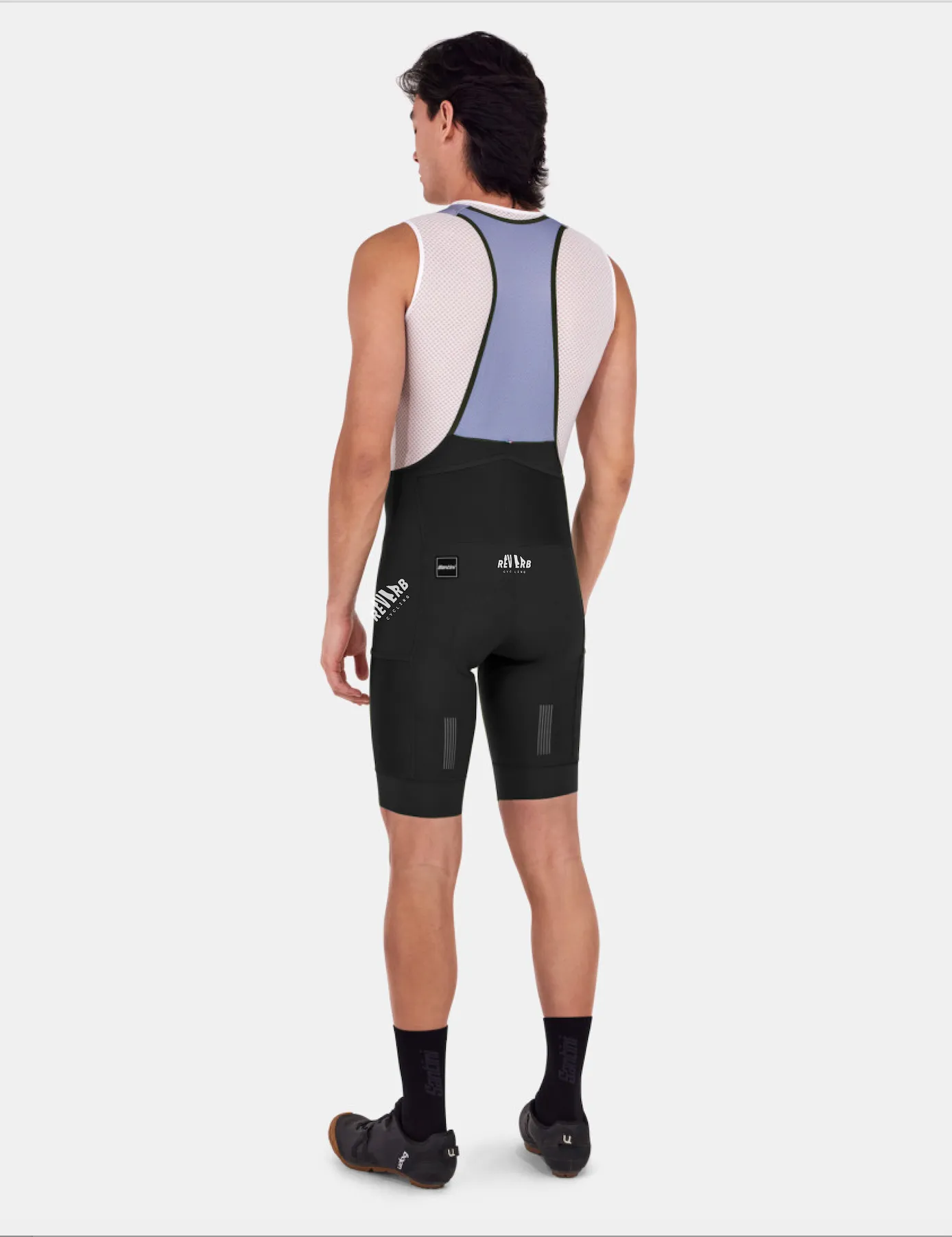 SANTINI REVERB CYCLING - TEAM CARGO BIB SHORTS - Image 2