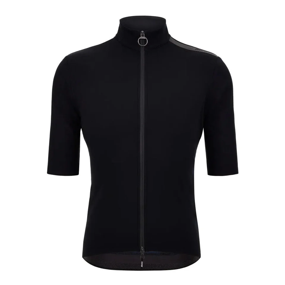 SANTINI Short Sleeved Rain Jacket - Black
