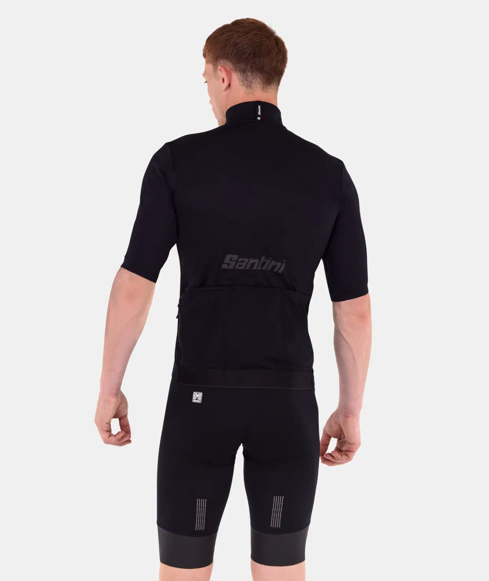 SANTINI Short Sleeved Rain Jacket - Black - Image 3