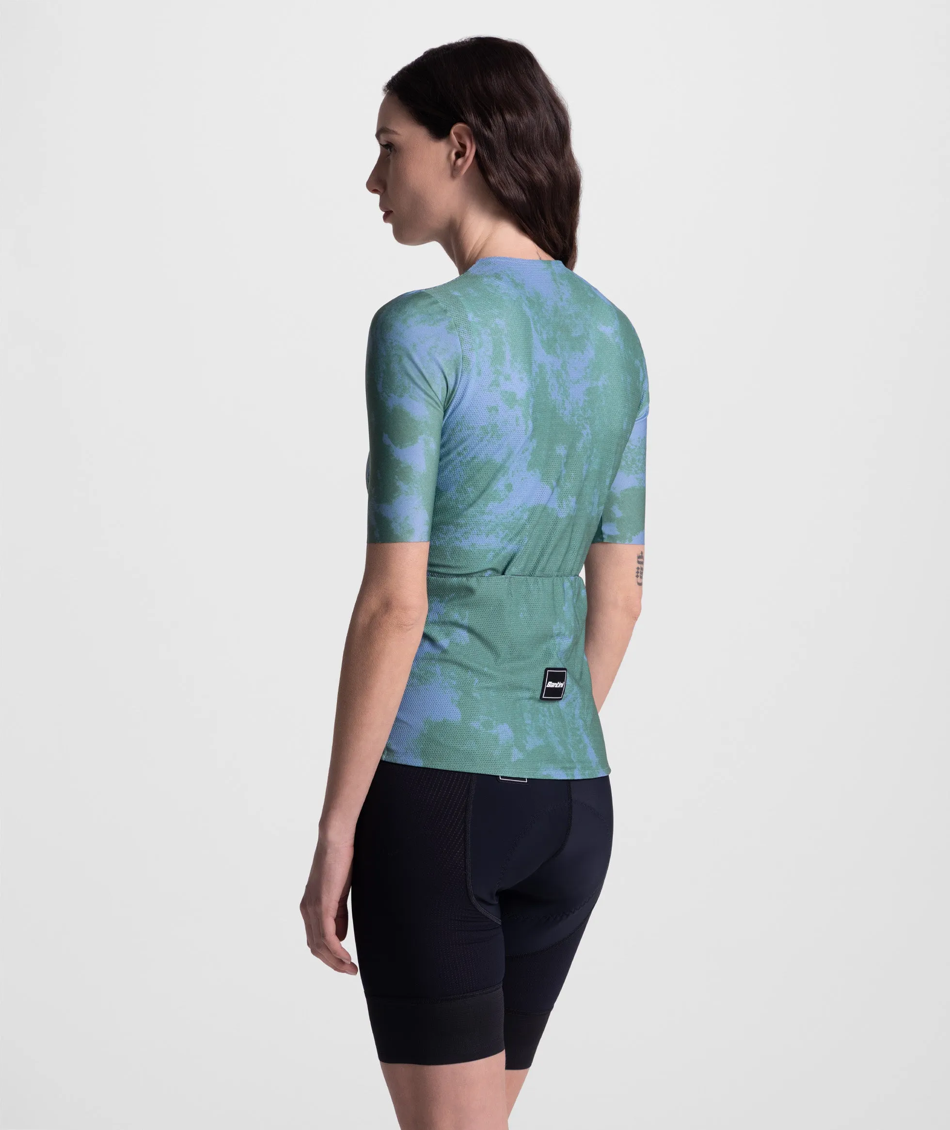 SANTINI Super Lite Unisex Jersey - Green - Image 3