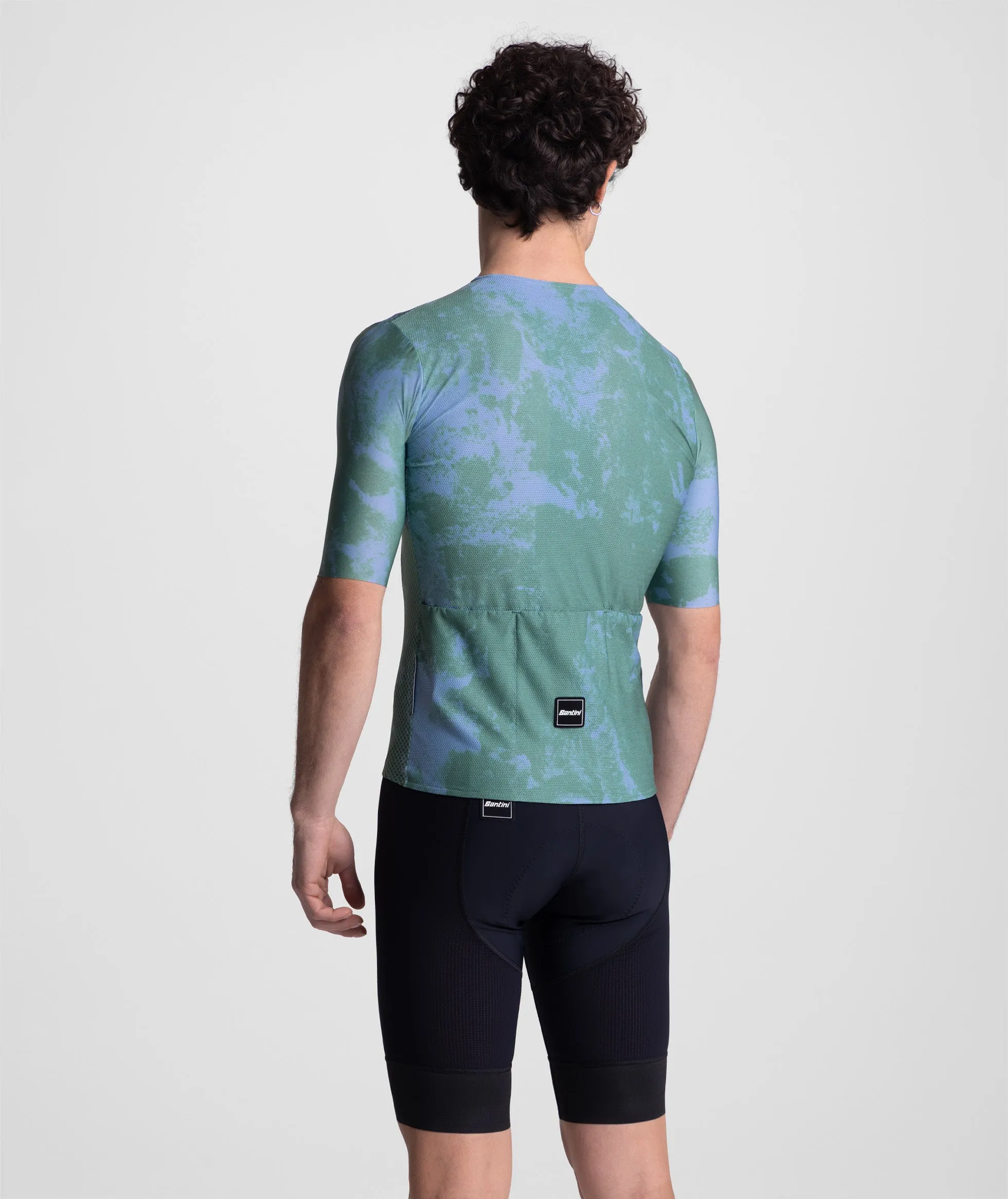 SANTINI Super Lite Unisex Jersey - Green - Image 4