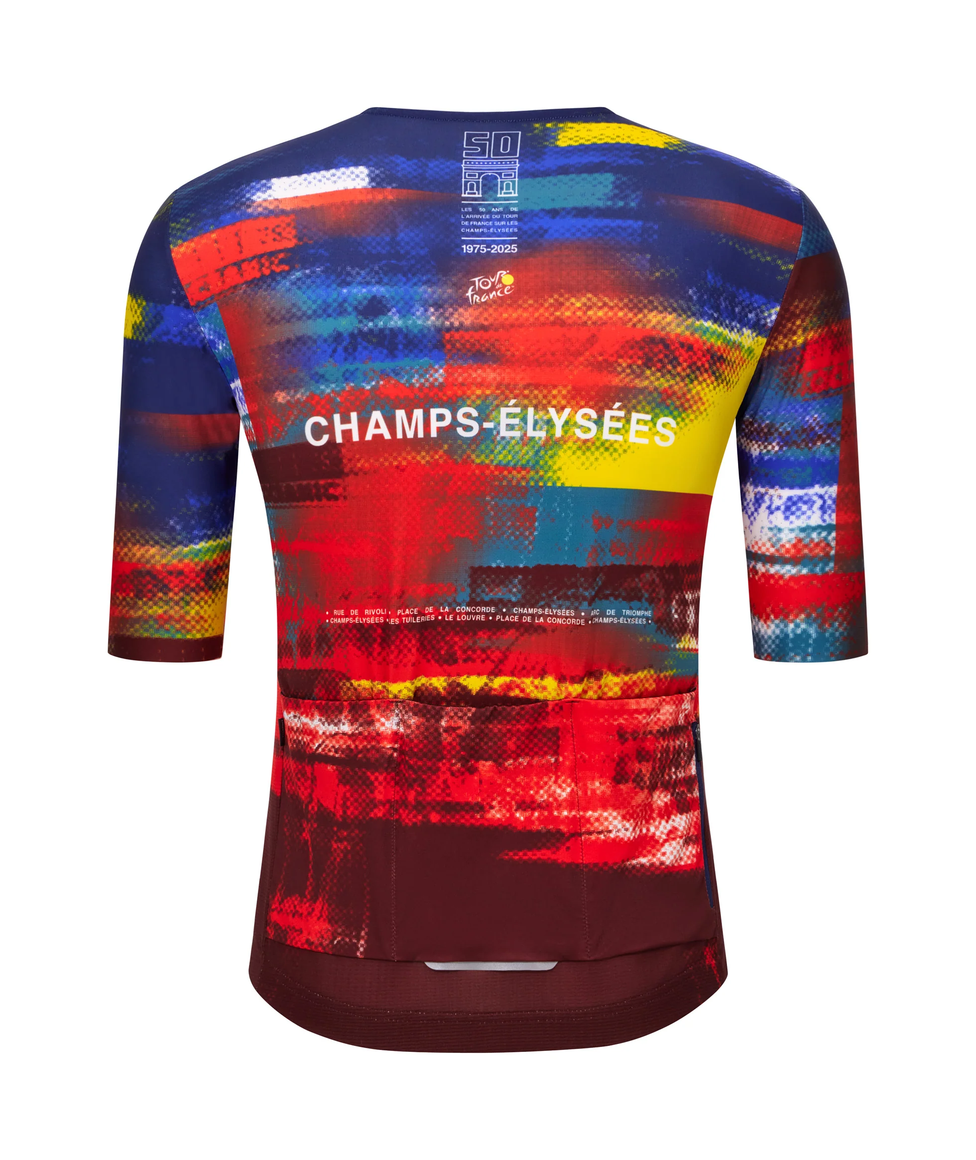 SANTINI TDF Arrivee Cycling Jersey - Multicolour - Image 2