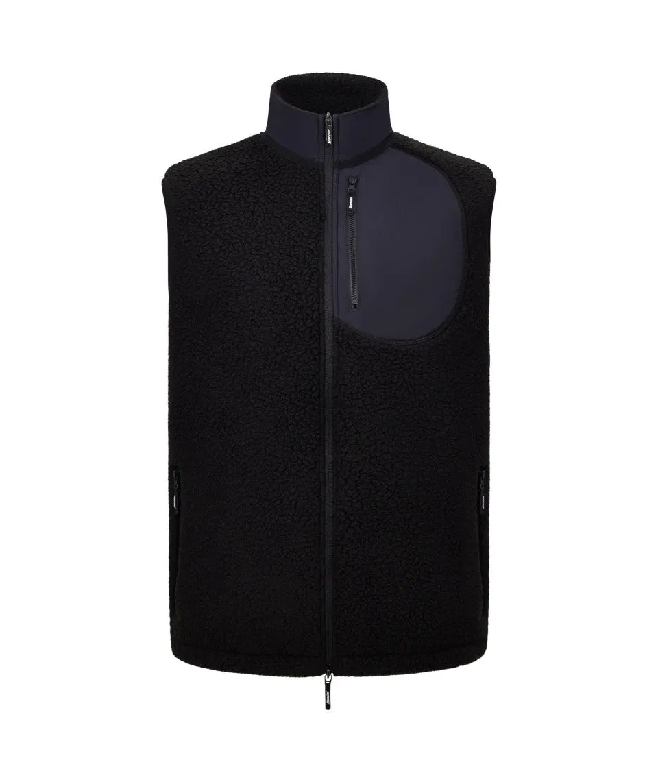 SANTINI Thermal Pro Fleece Vest - Black - Image 2