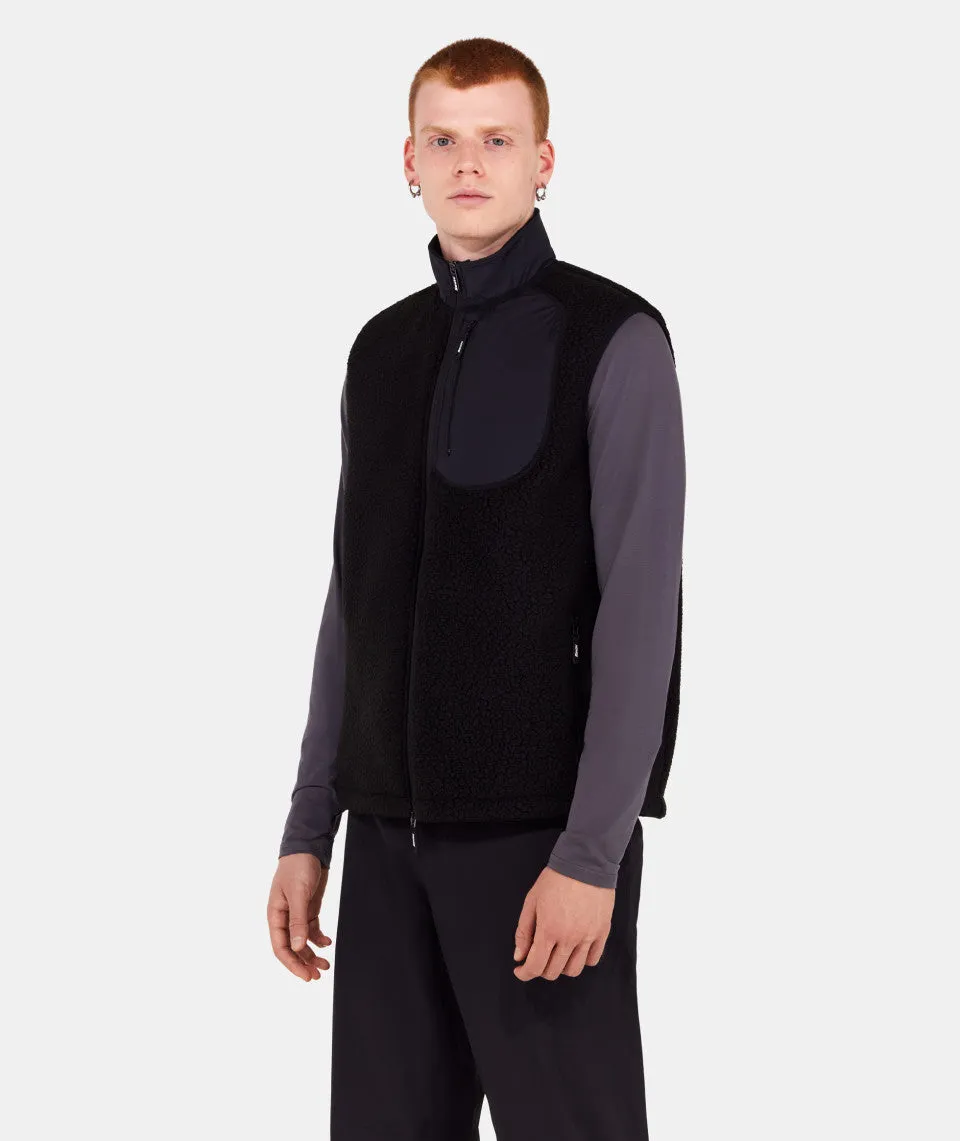 SANTINI Thermal Pro Fleece Vest - Black - Image 4