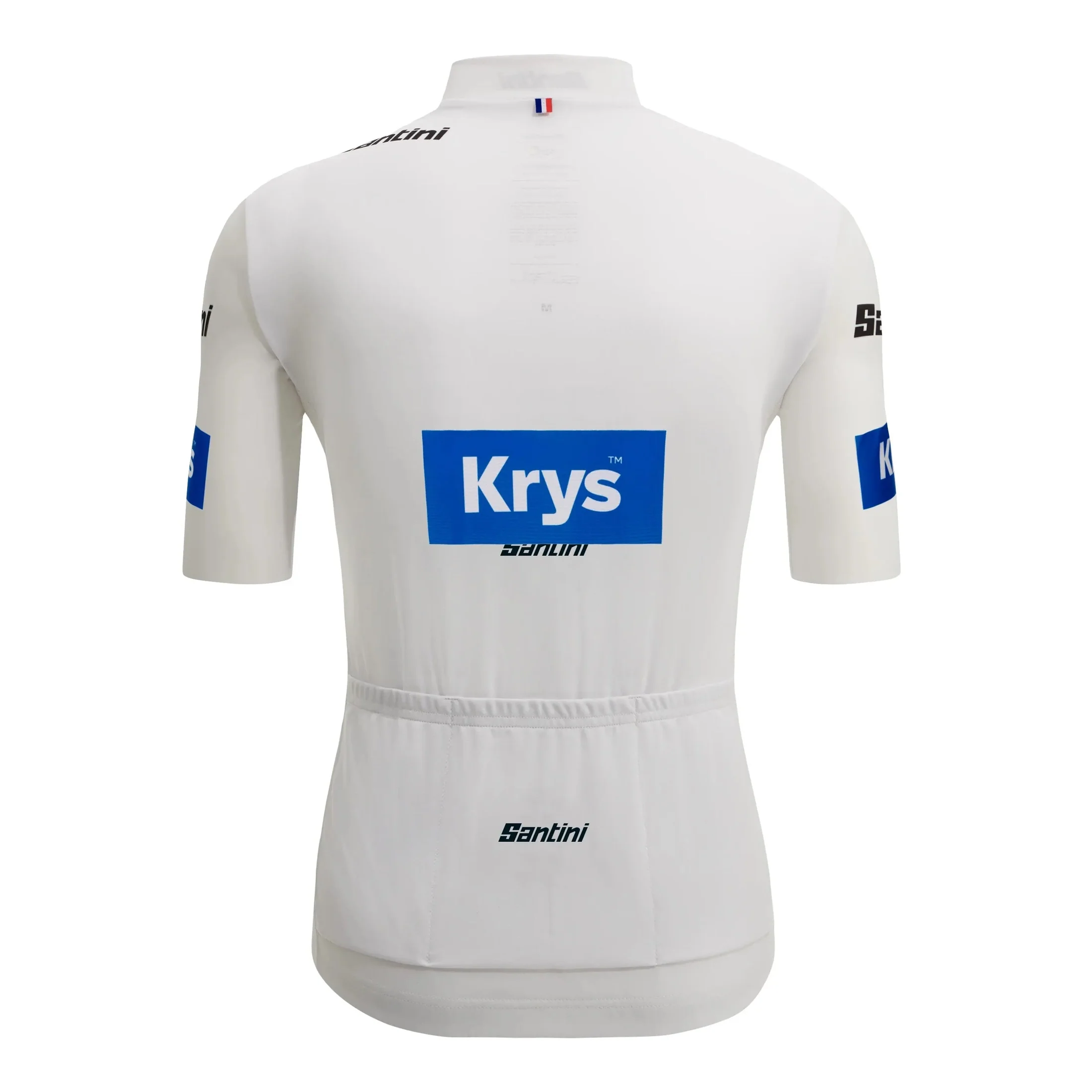 SANTINI Tour De France White Jersey - White - Image 2