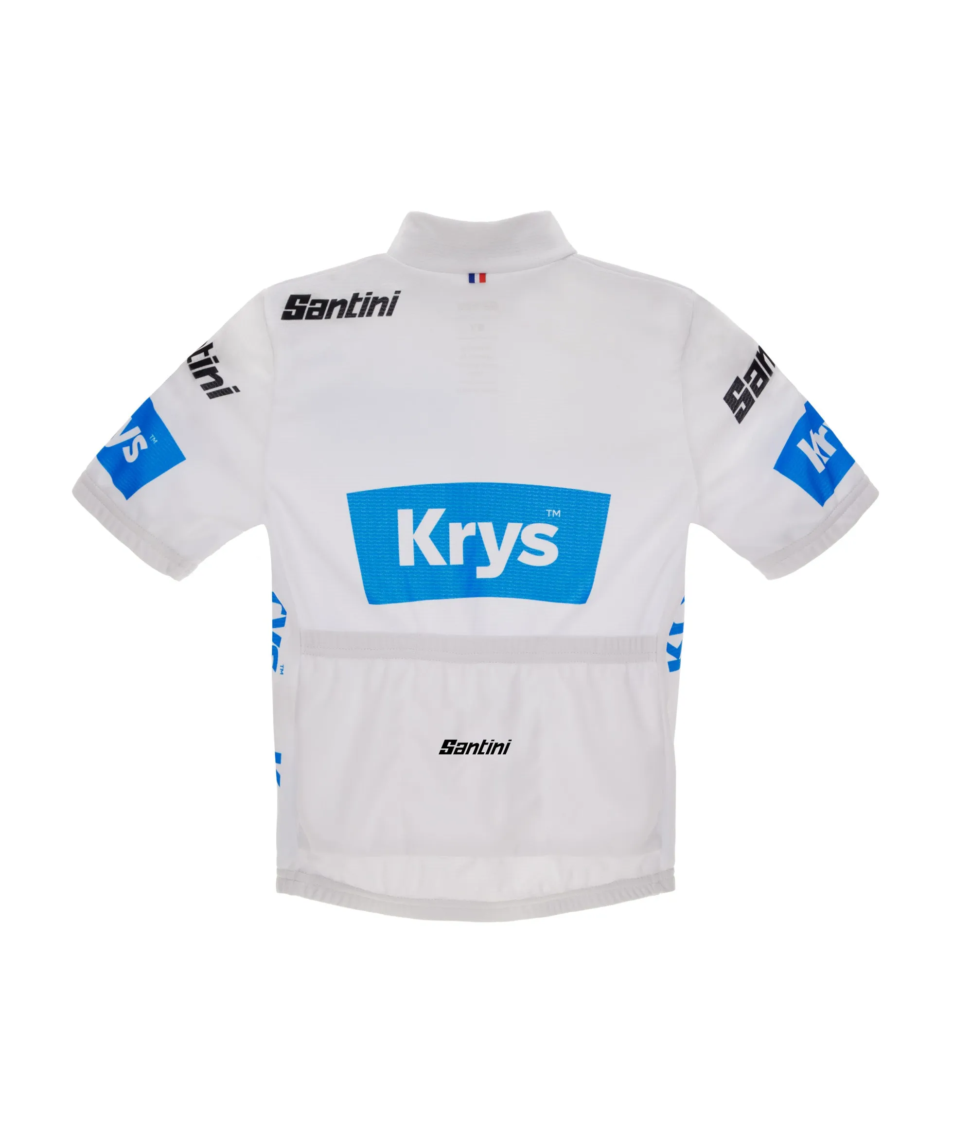 SANTINI Tour De France Kid Leader Jersey - White - Image 2