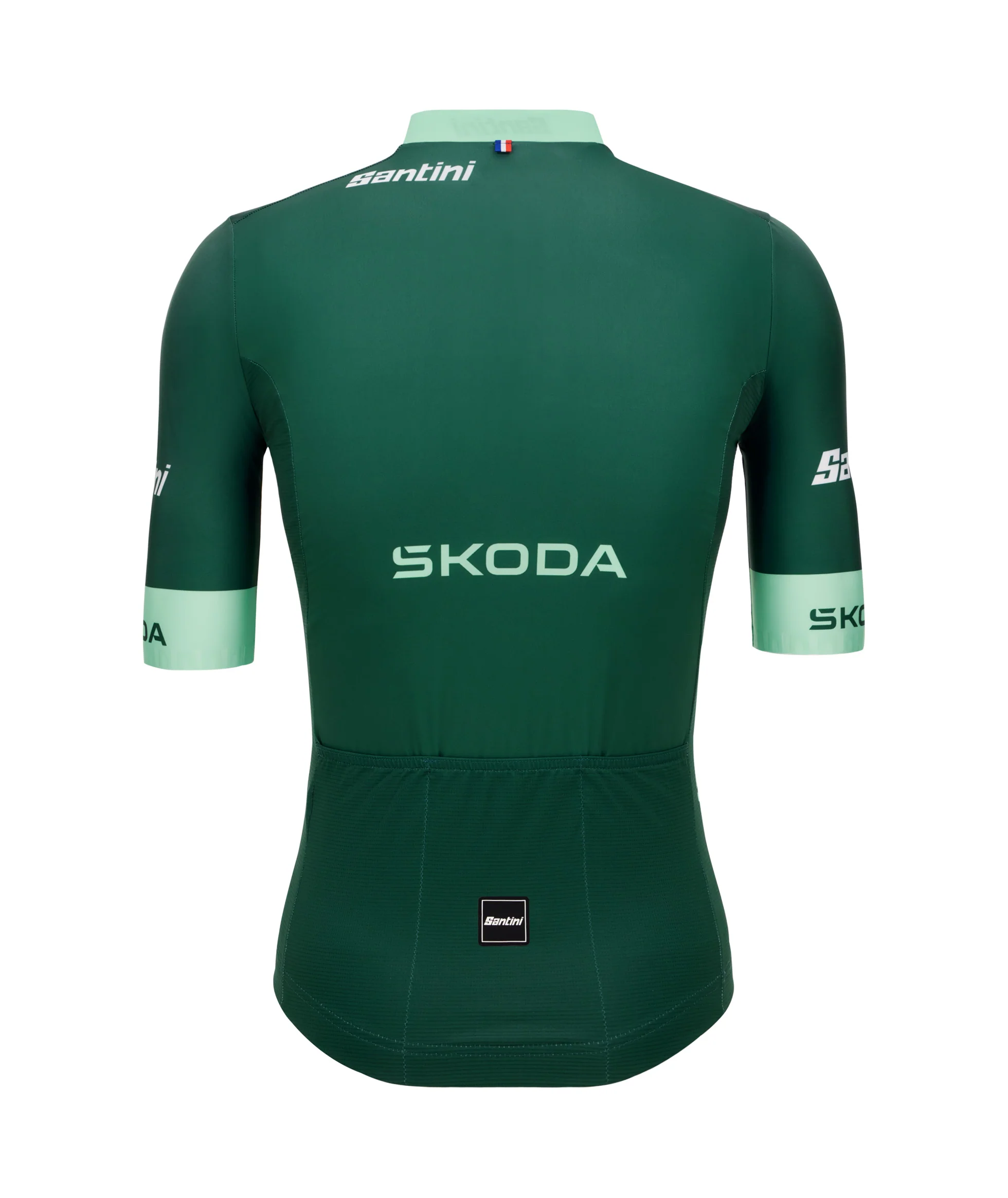 SANTINI Tour De France Official Cycling Jersey - Green - Image 2