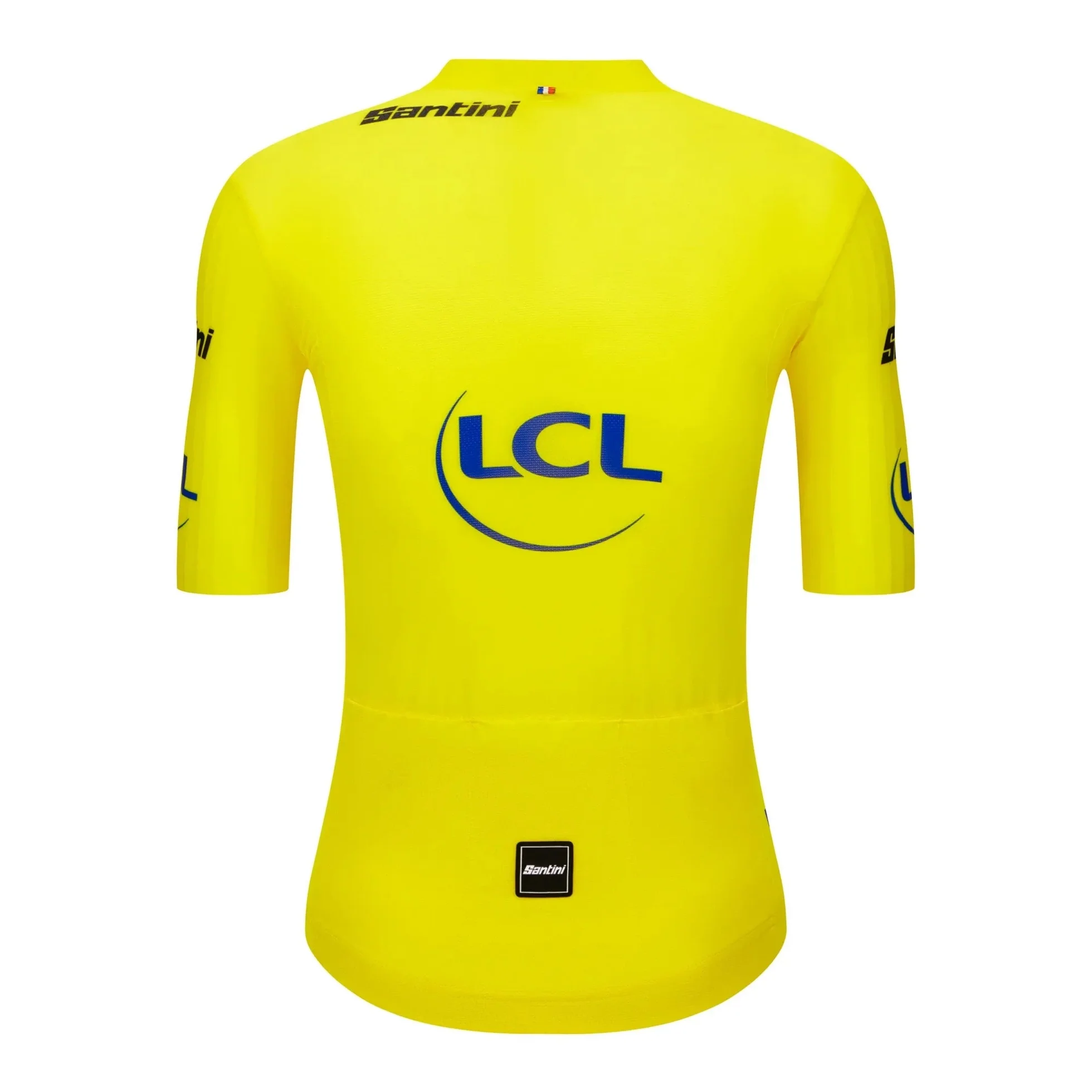 SANTINI Tour De France Official Yellow Jersey - Yellow - Image 3