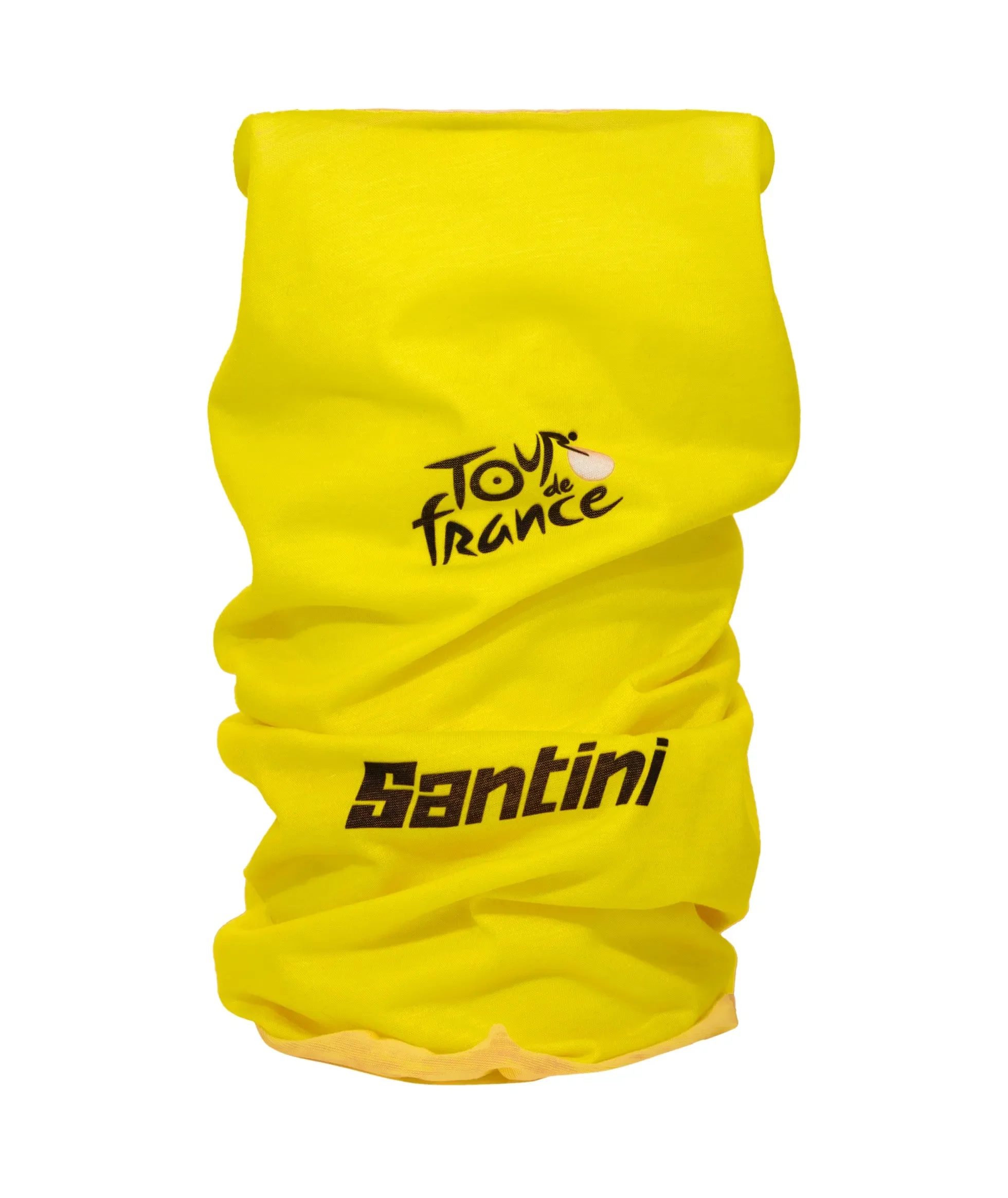 SANTINI Tour De France Yellow Jersey Neck Warmer - Yellow - Image 2
