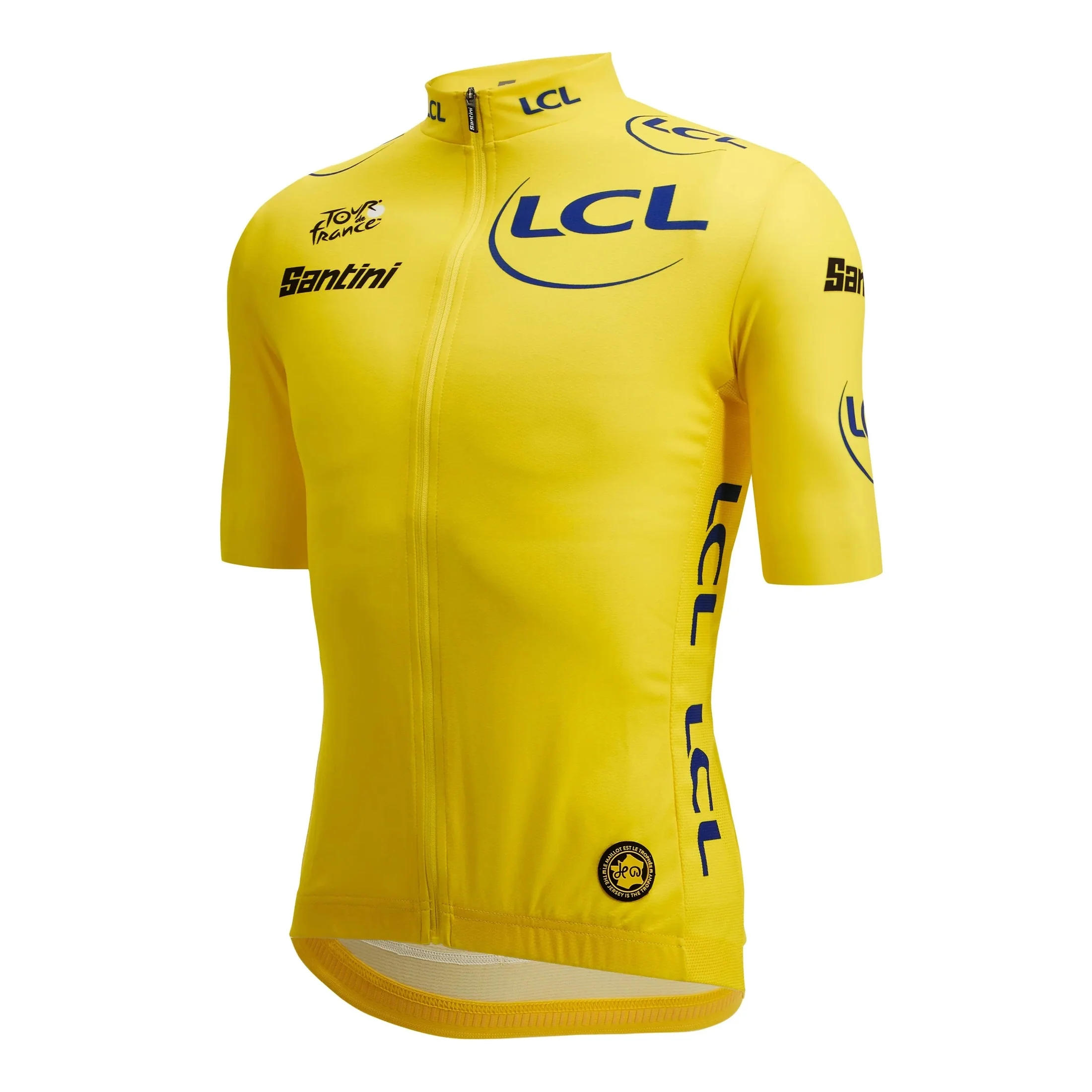 SANTINI Tour De France Yellow Jersey - Yellow - Image 3