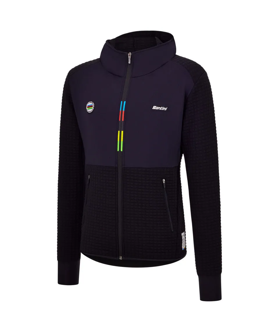 SANTINI UCI World Champion Groove Hoodie - Black - Image 2