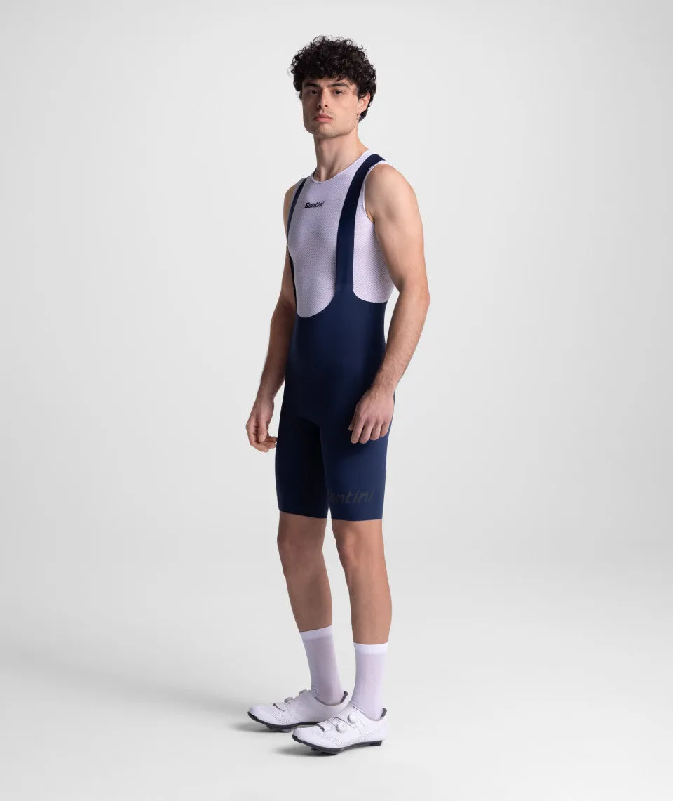 SANTINI Unico Edge Bib Short - Blau Nautica - Image 3