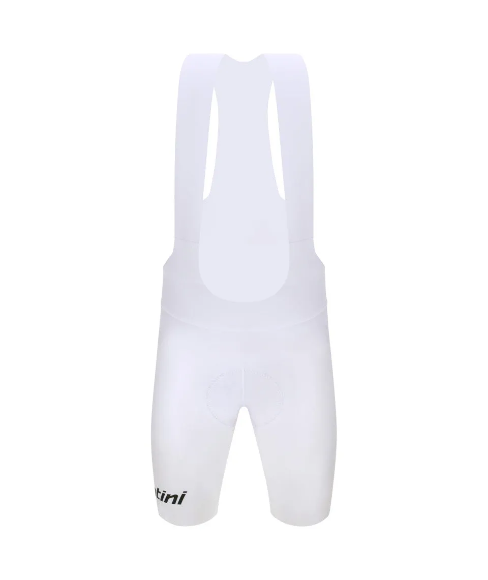 SANTINI Unico Edge Bib Short - White - Image 2