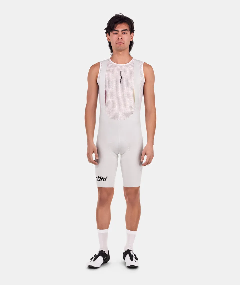 SANTINI Unico Edge Bib Shorts - White - Image 2