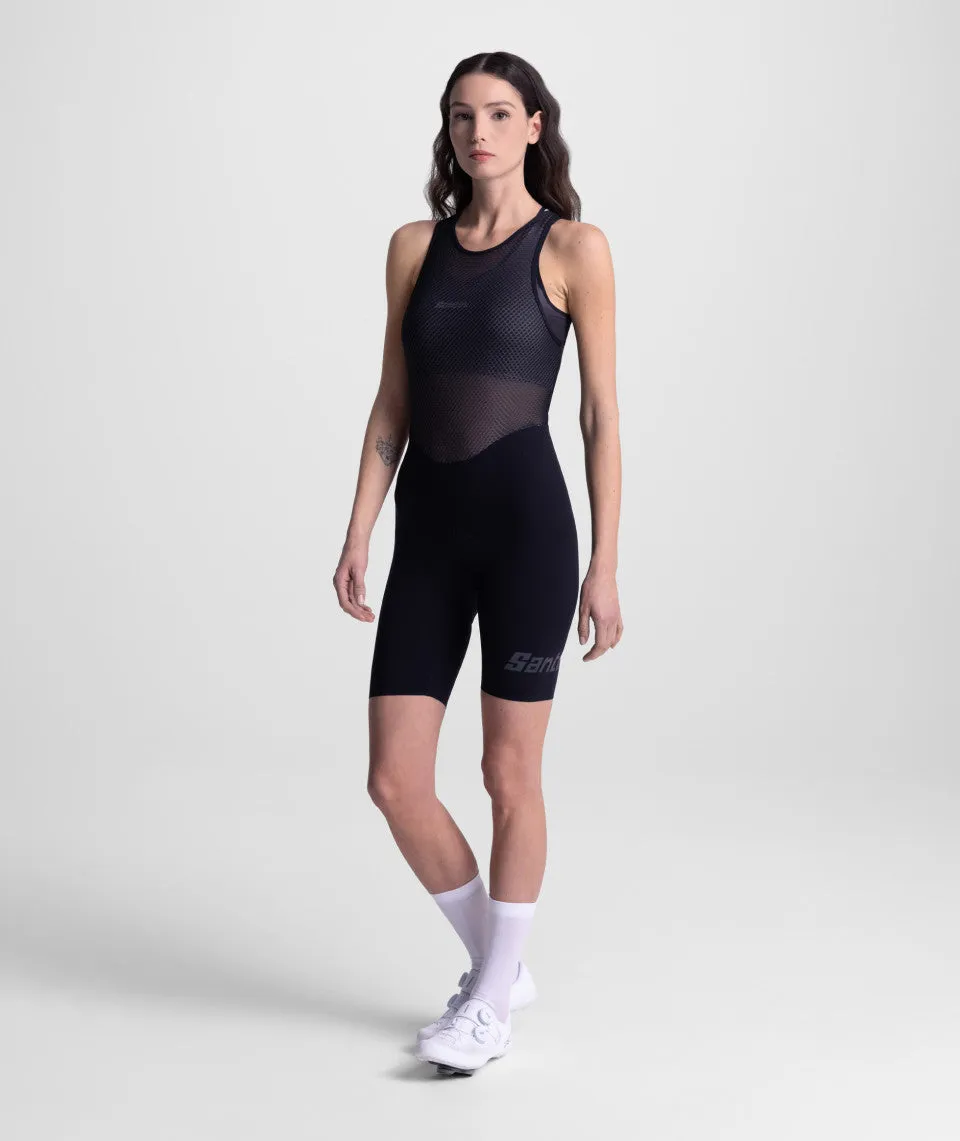 SANTINI Unico Edge Women Bib Short - Black - Image 4
