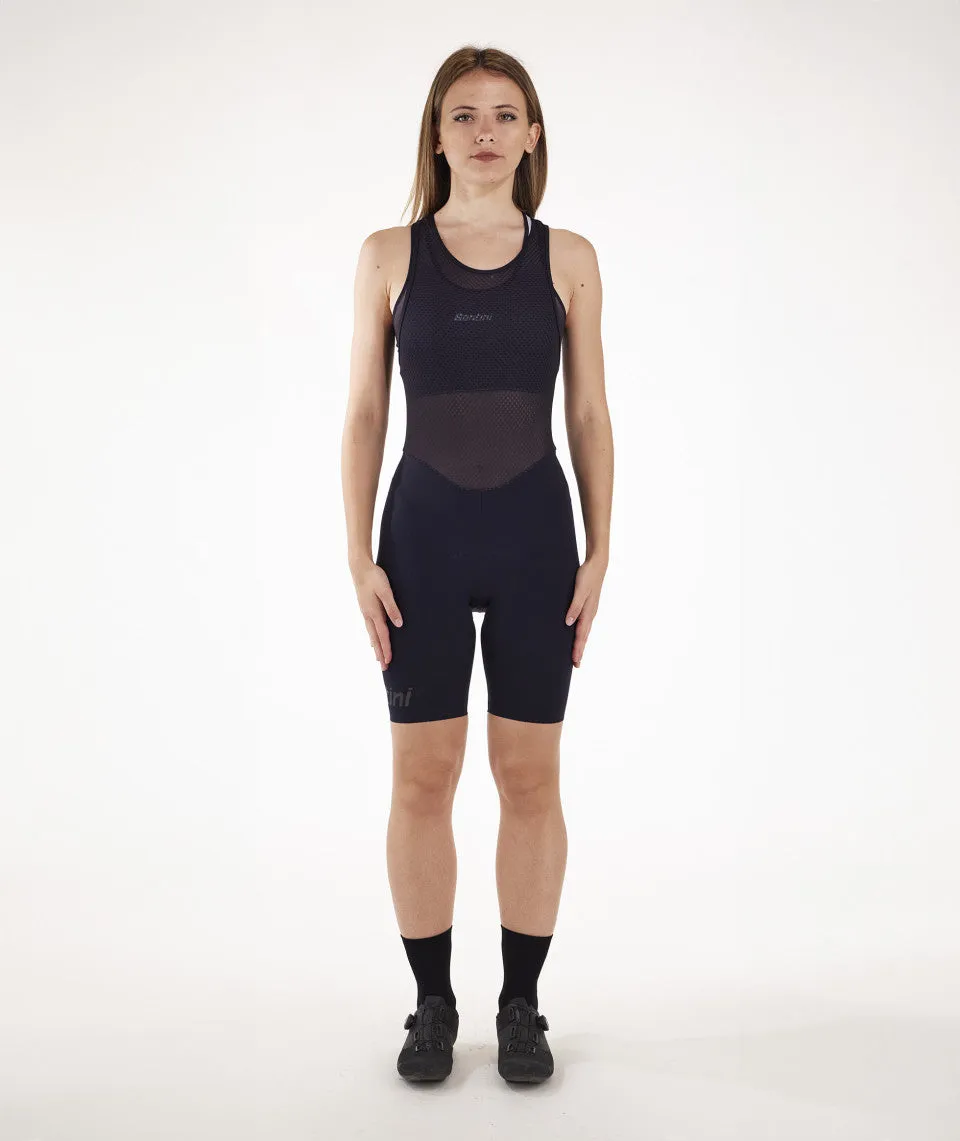 SANTINI Unico Women Bib Shorts - Black - Image 2