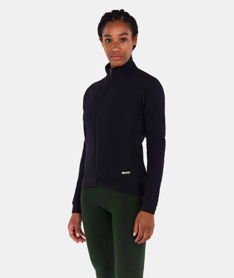 SANTINI Ready To Ride Windproof Women Jacket - Black - Image 3