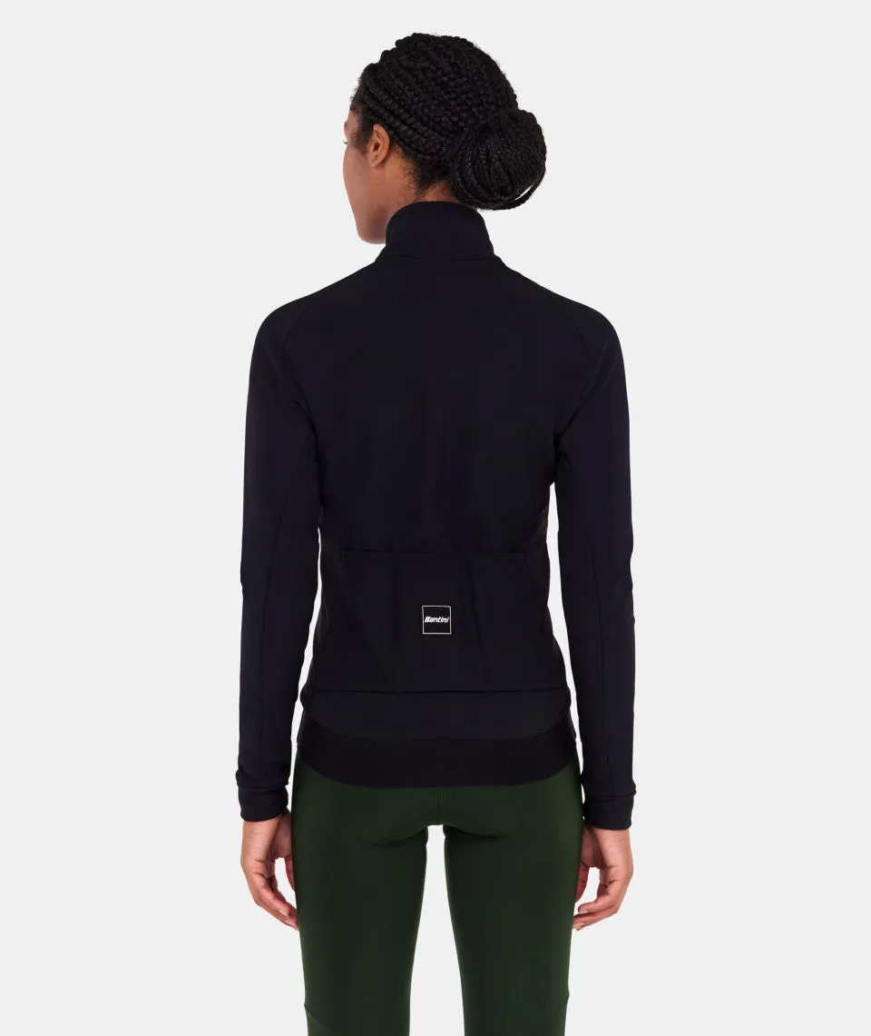 SANTINI Ready To Ride Windproof Women Jacket - Black - Image 4