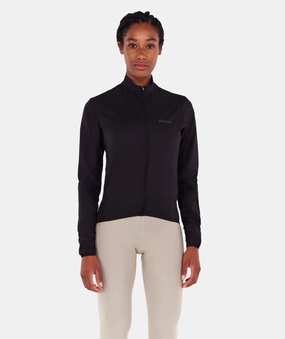 SANTINI Windproof Unisex Jacket - Black - Image 2