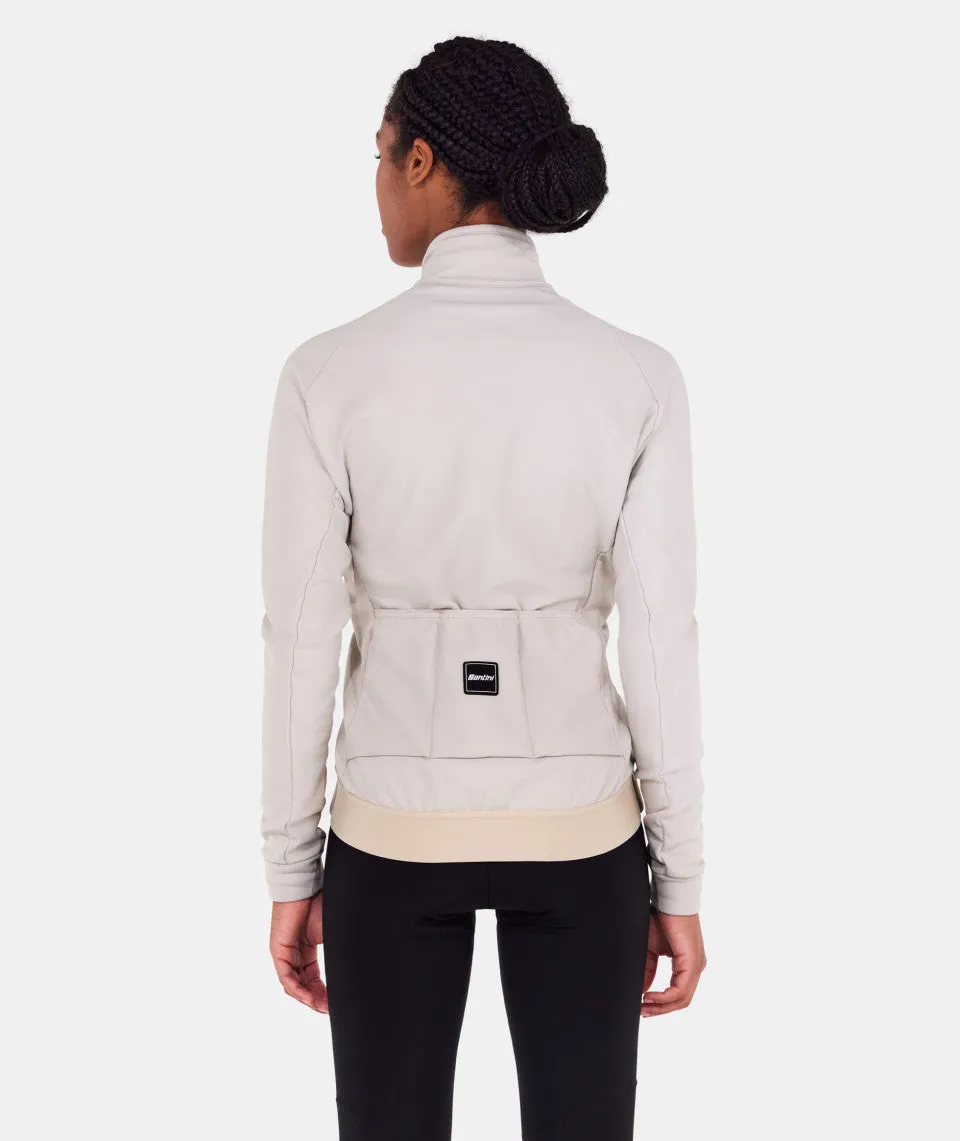 SANTINI Ready To Ride Windproof Women Jacket - Capuccino - Image 4