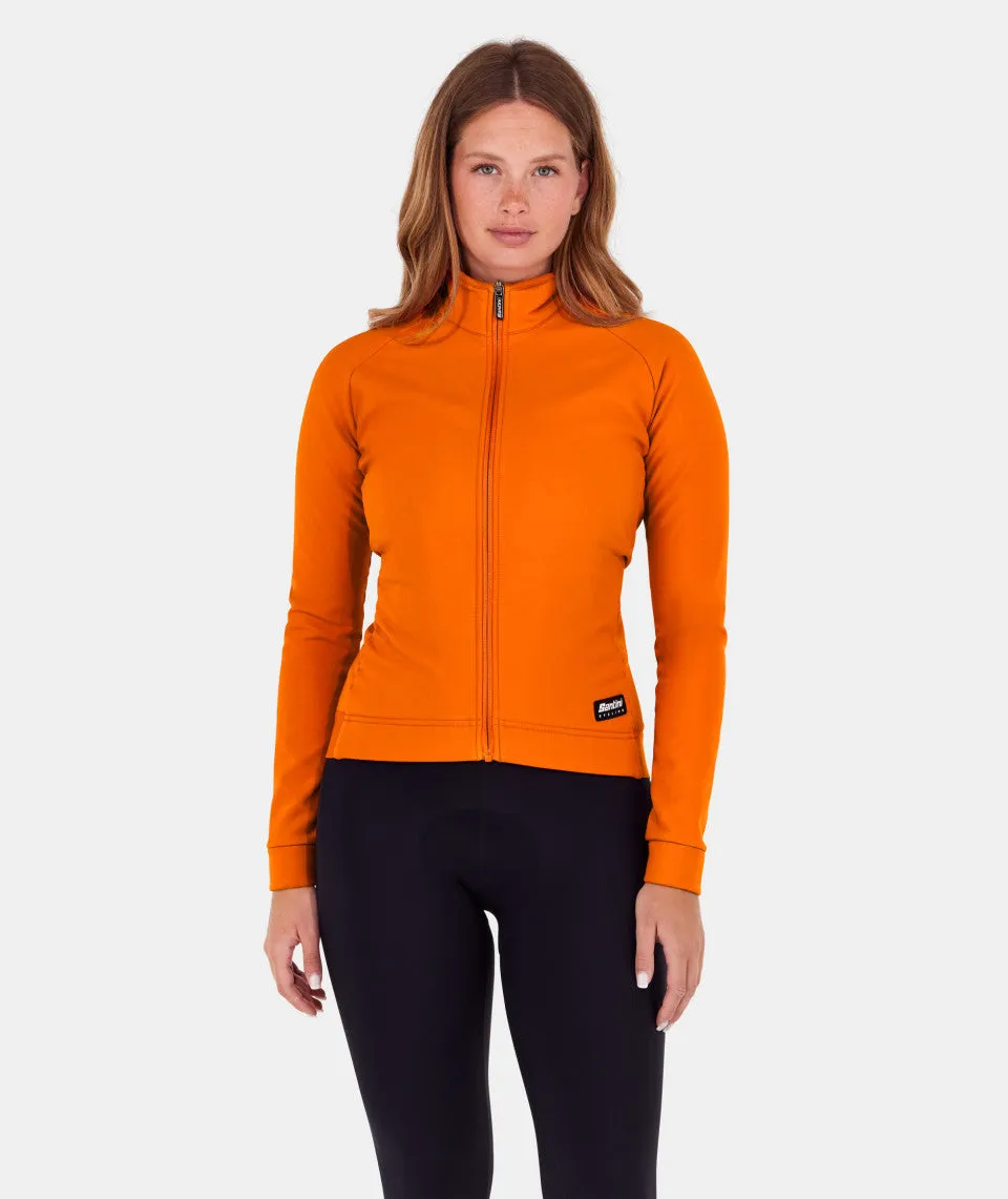 SANTINI Ready To Ride Windproof Women Jacket - Orange - Image 4