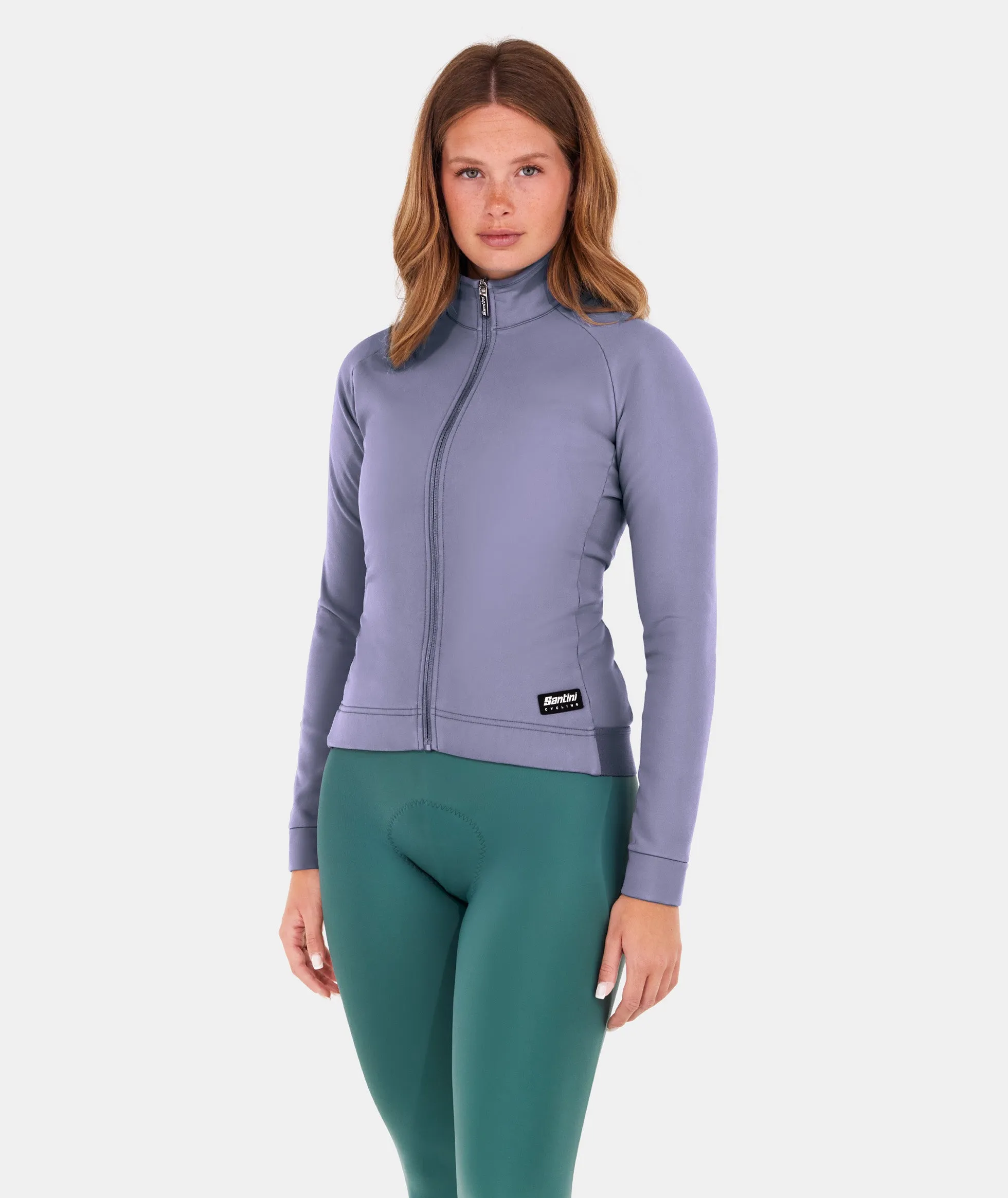 SANTINI Ready To Ride Windproof Women Jacket - Powder Blue - Image 3
