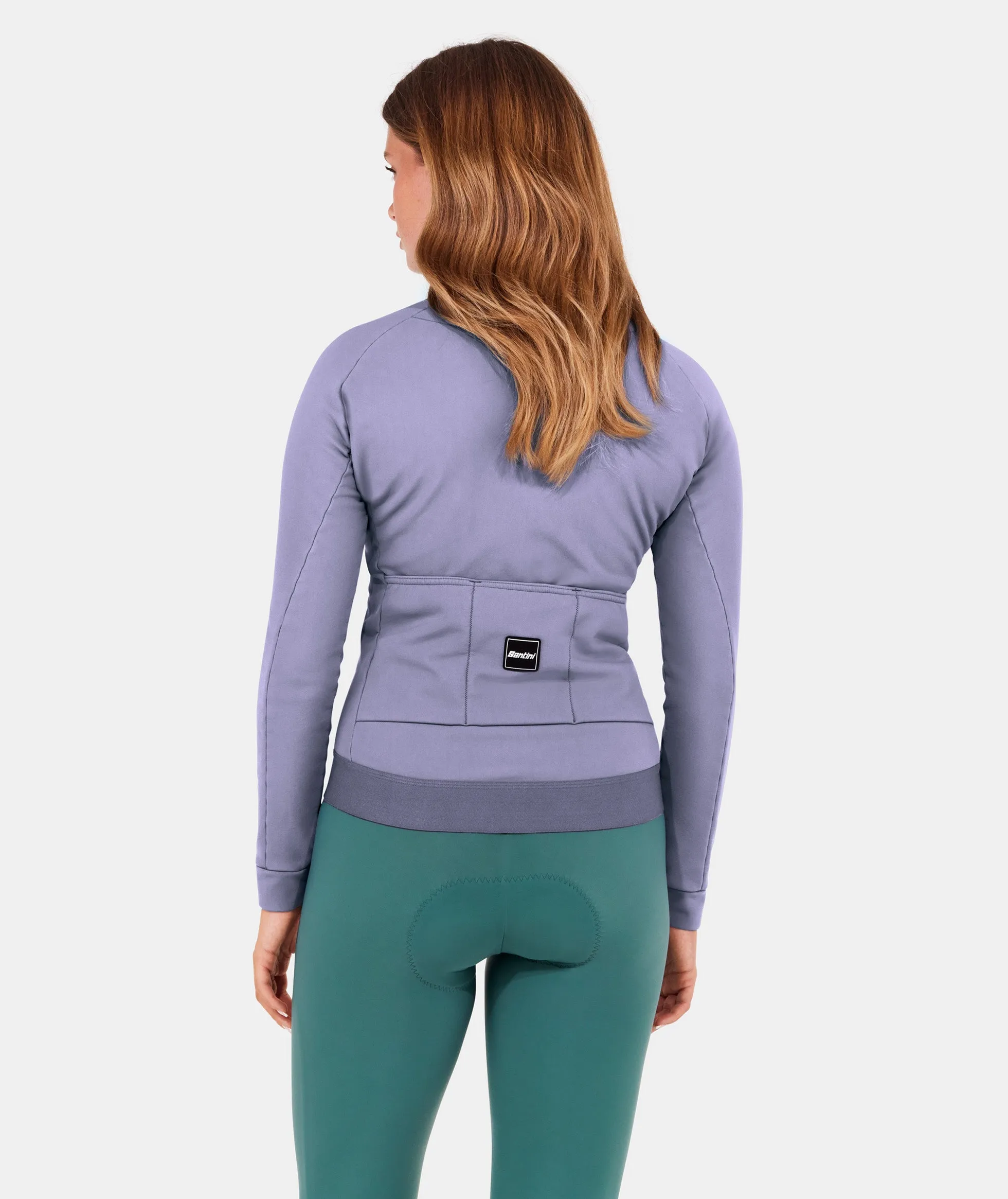 SANTINI Ready To Ride Windproof Women Jacket - Powder Blue - Image 4