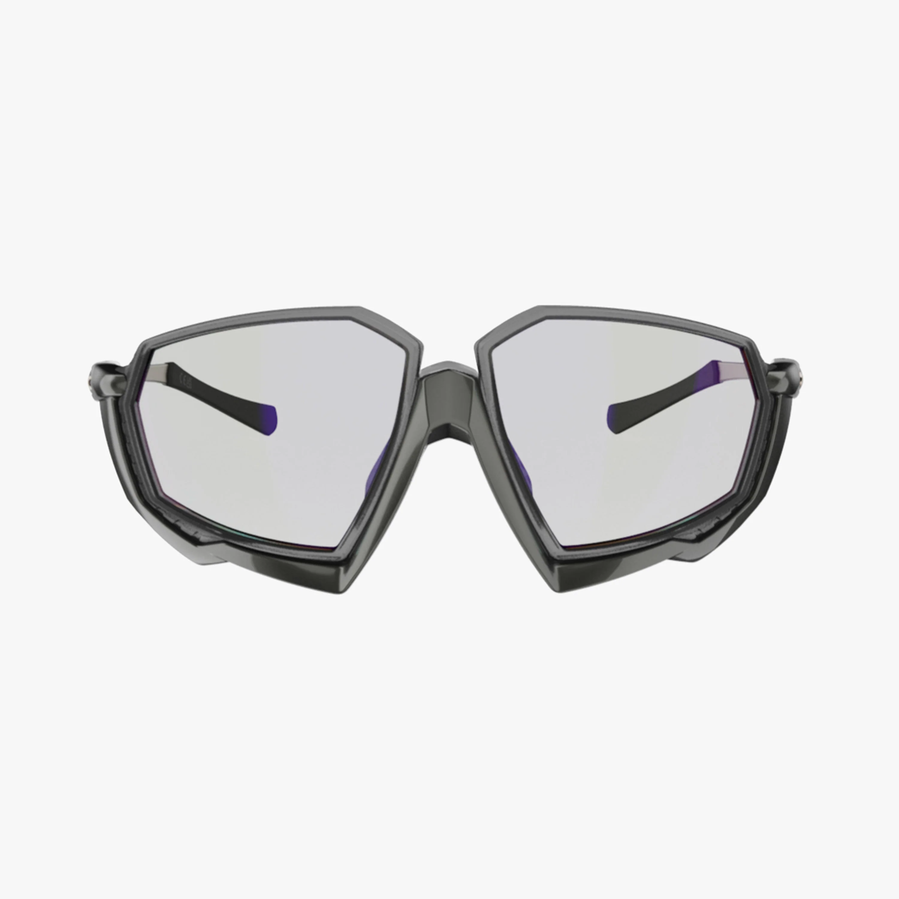 SCICON AEROJET TITANIUM METAL BLACK RX SUNNGLASSES - CLEAR LENSES - Image 2